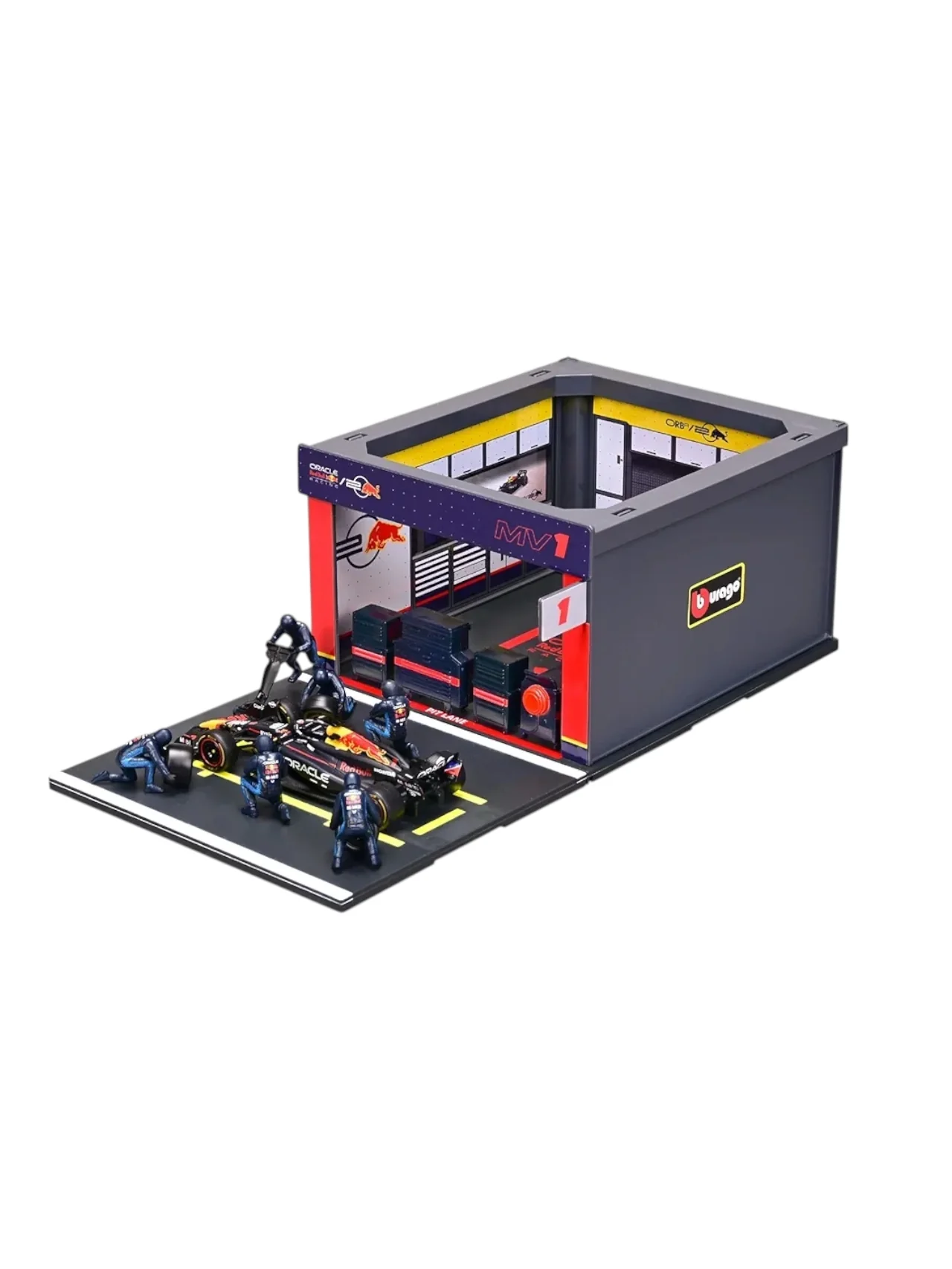 Bburago 2024 formula 1 (f1) pit pass max Verstappen no 1 1:43 scale - Image 3