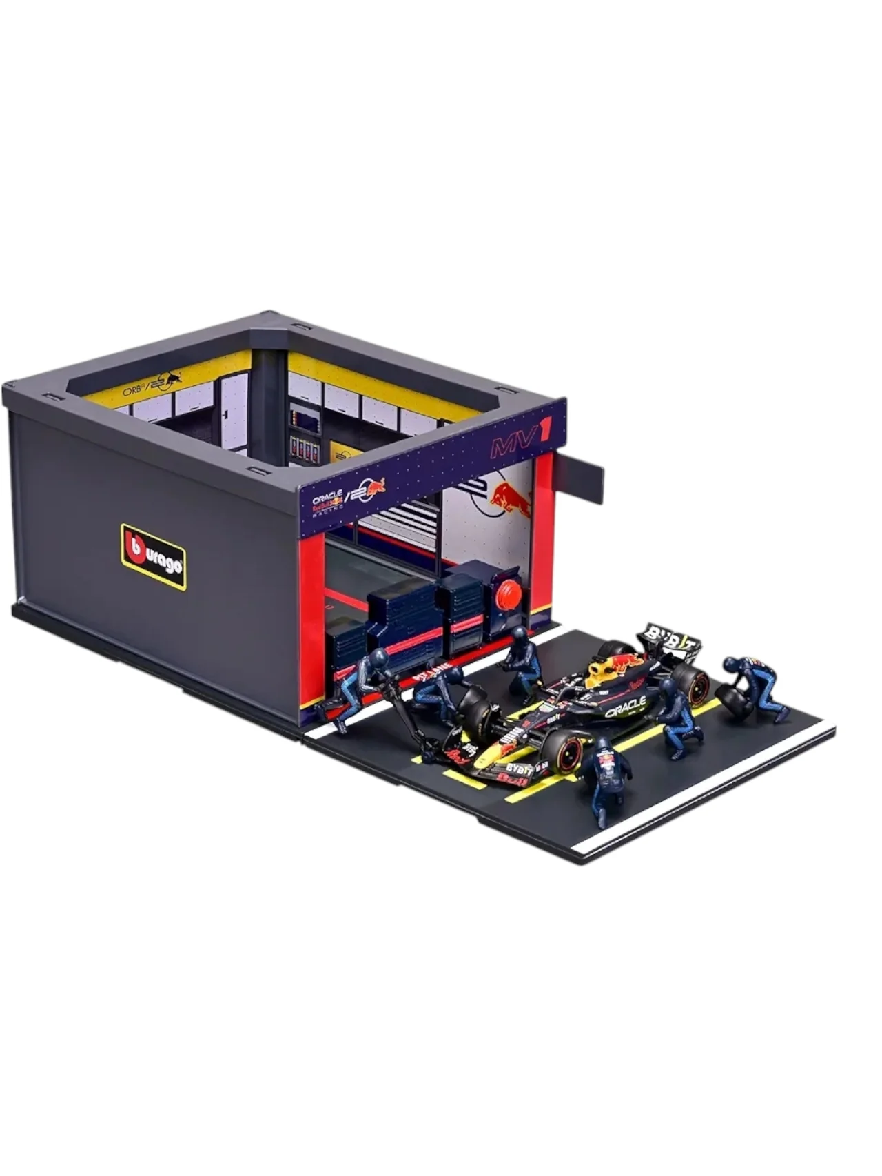 Bburago 2024 formula 1 (f1) pit pass max Verstappen no 1 1:43 scale - Image 4