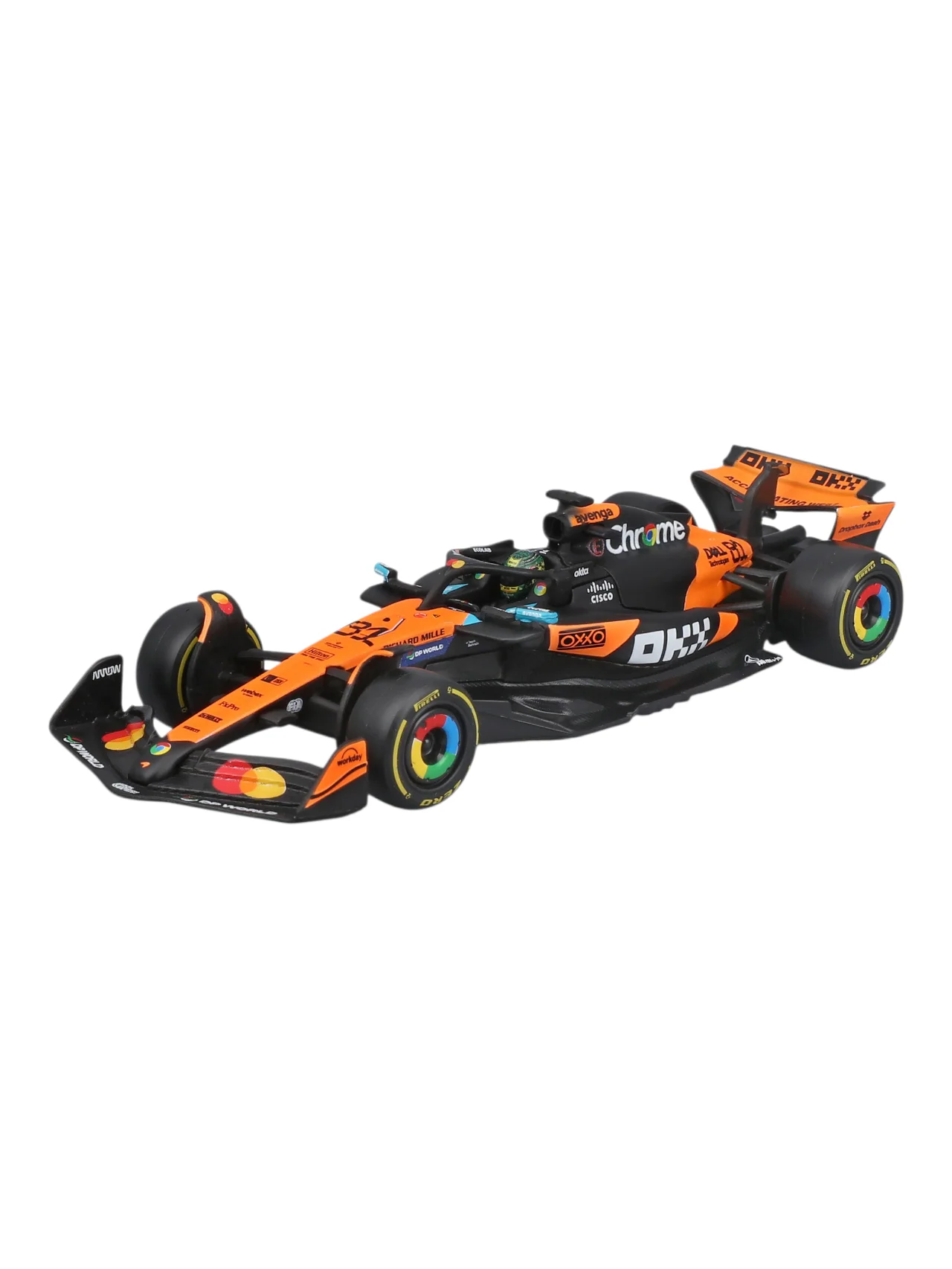 Bburago 2025 formula 1 (f1) Mclaren MCL39 Australian gp Oscar Piastri 1:43 Scale #18-38248p - Image 5