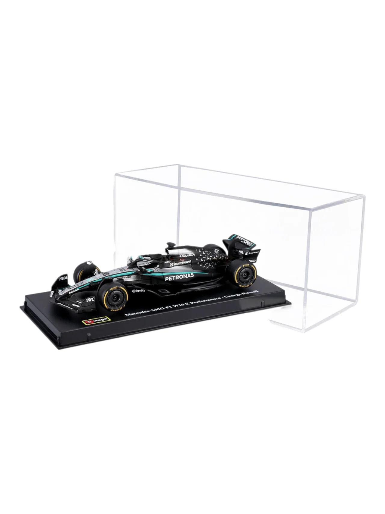 Bburago 2025  Formula 1 ( f1 ) Mercedes-AMG F1 W16 E Performance George Russell 1: 43 Scale #18-38237R - Image 4