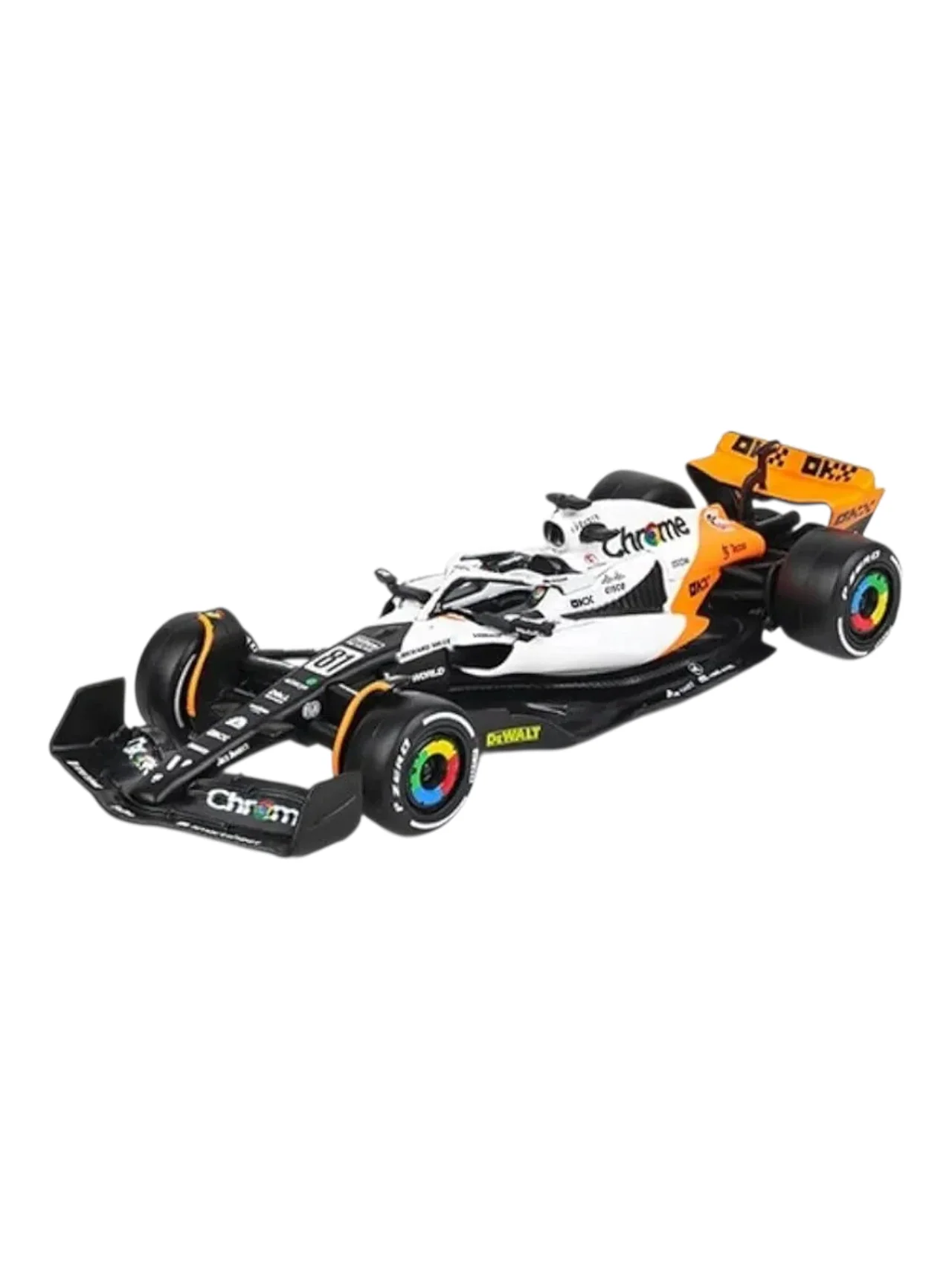 Bburago F1 Formula 1 MCLAREN MCL60 (2023) - MONACO  GP LN4 - 1:43 Scale - Race Car Model, bburago 18-38087 - Image 2