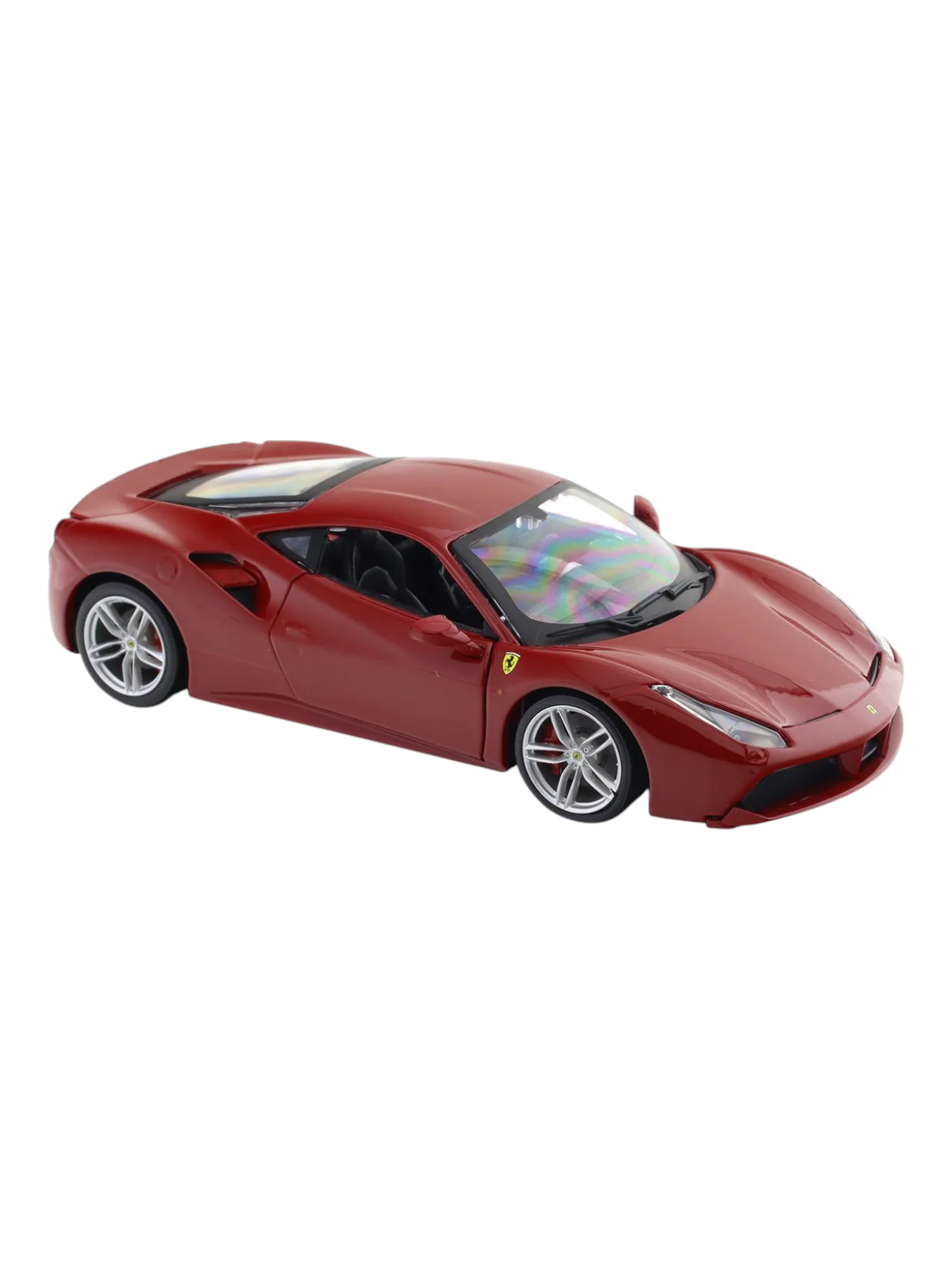 Bburago Ferrari 488 GTB Diecast 1:24 Scale (With Acrylic Case) - Image 4