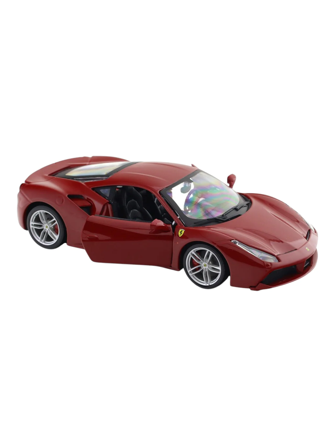 Bburago Ferrari 488 GTB Diecast 1:24 Scale (With Acrylic Case) - Image 8