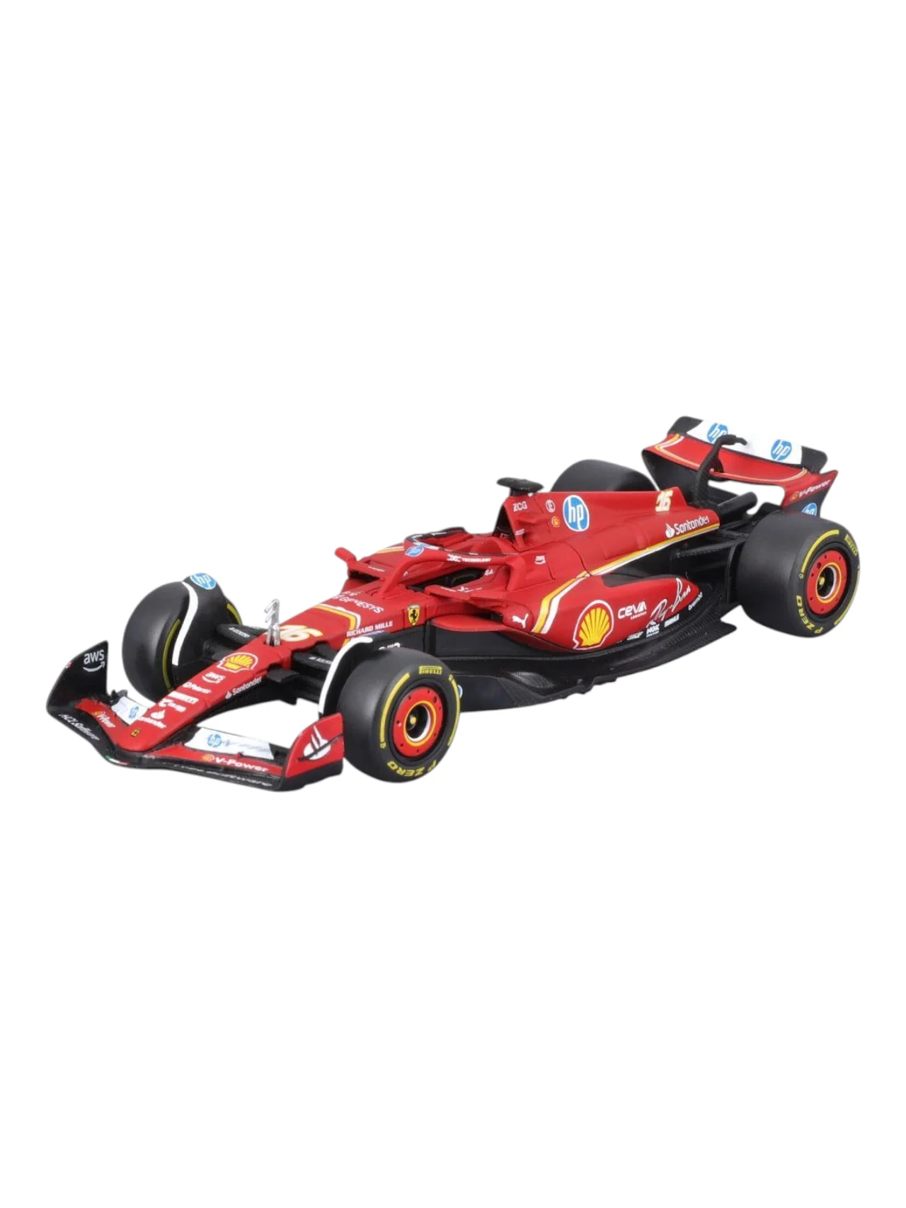 Bburago Formula 1 Ferrari (F1) SF-24 Diecast 1:43 Scale (With Acrylic Case) - Image 2