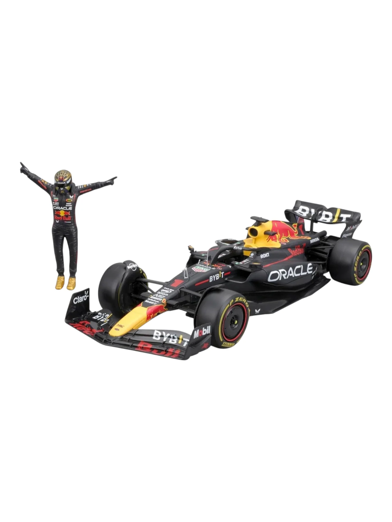 Bburago Formula 1 (F1) Oracle Redbull Racing RB19 3 Times World Champion Diecast 1:24 Scale - Image 2