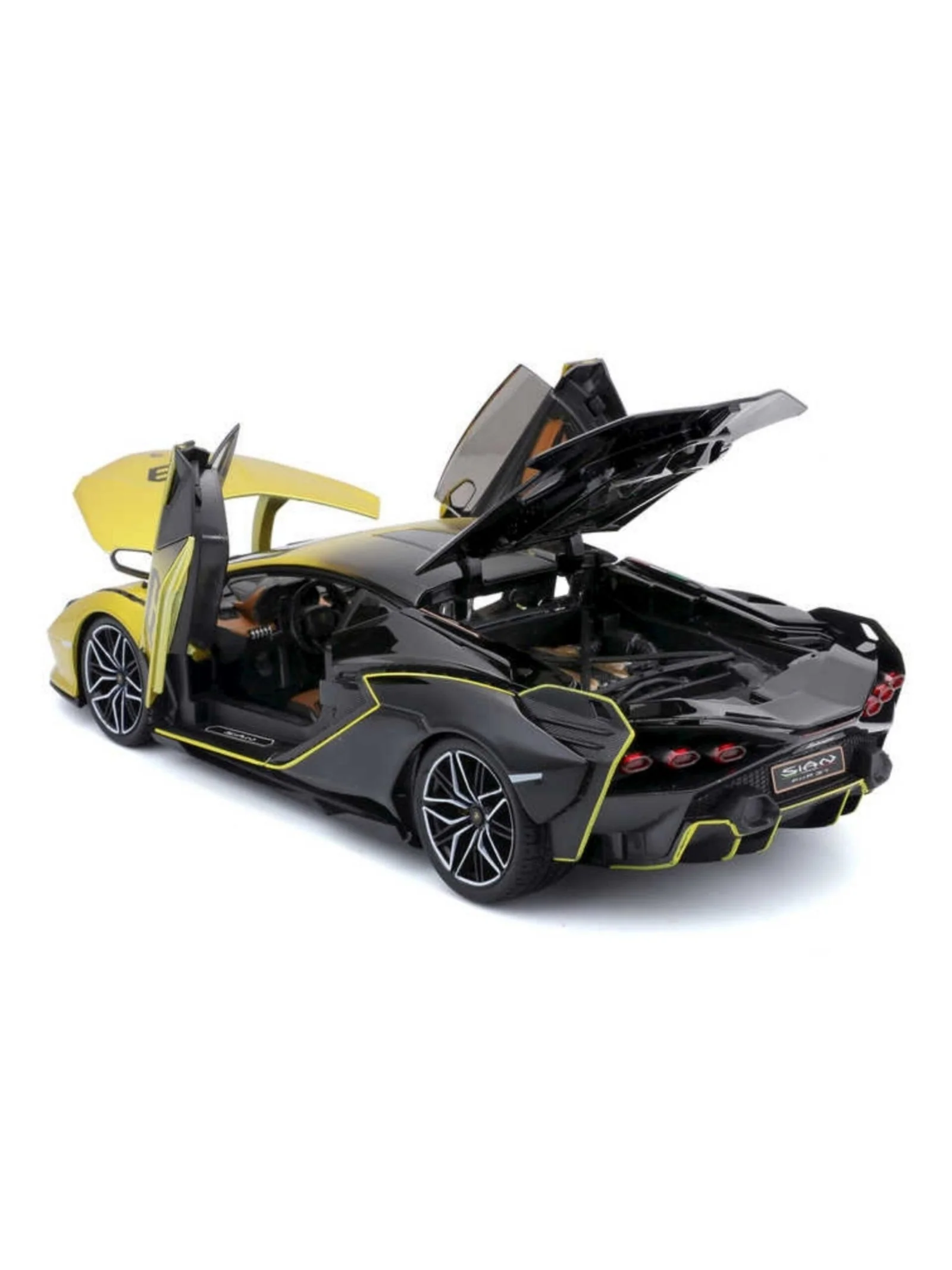 Bburago Lamborghini Sian FKP 37 (box damage car mint condition) - Image 4