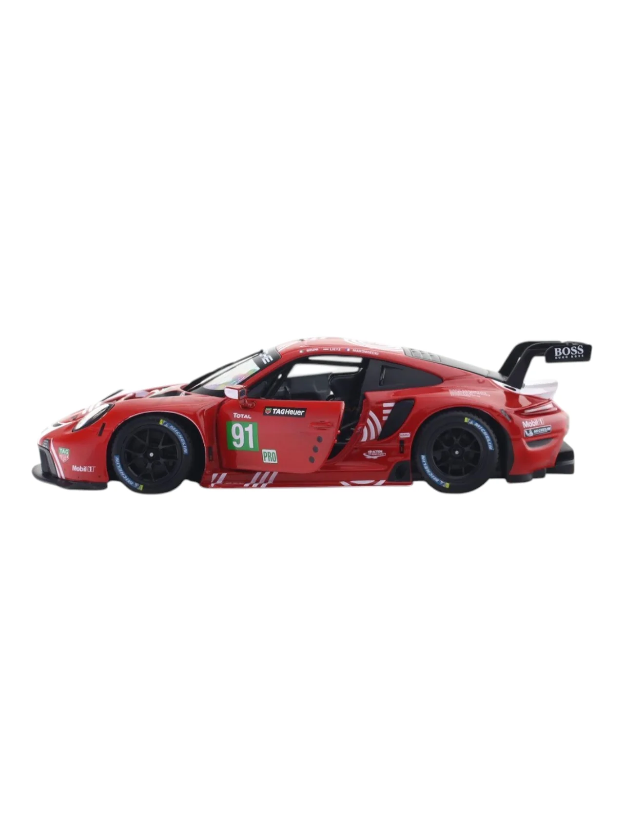 Bburago porsche 911 rsr (official license product) 1:24 die-cast scale model car - Image 7