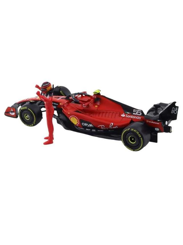 Bburago sf-23 f1 Carlos sainz with driver - Image 3