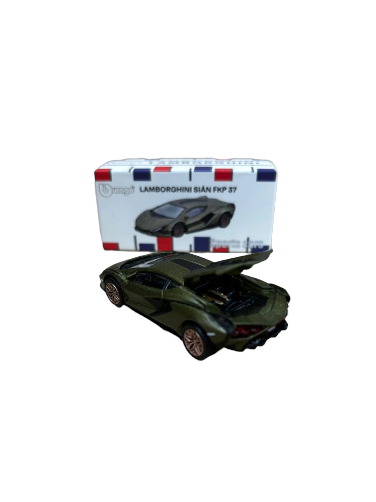 Bburago Sports Cars Edition Lamborghini Sian FKP 37 1:64 Scale - Image 4