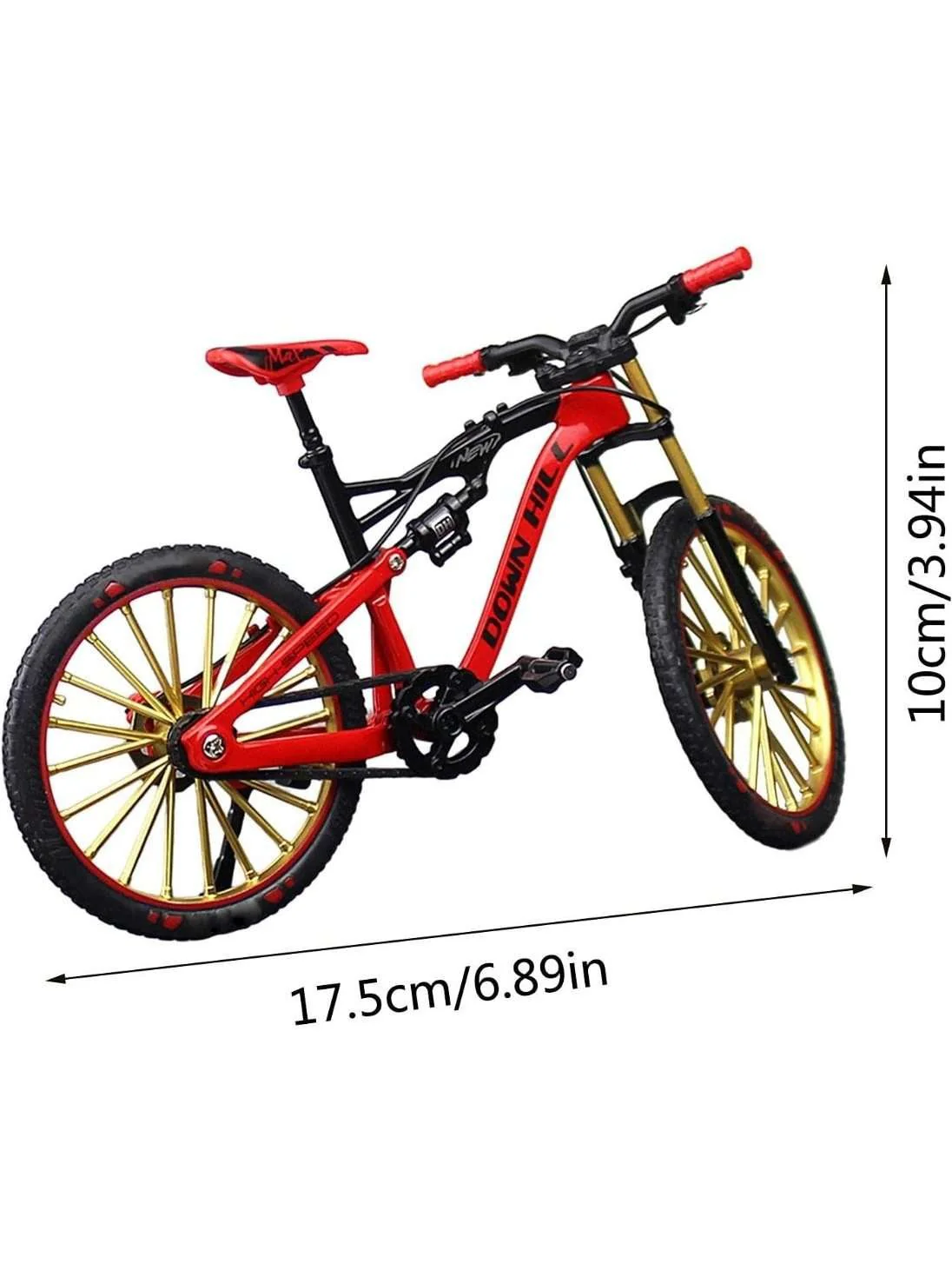 Bicycle Model 1:10 Downhill High-speed maxxis (Red ) (BUY ONE GET ONE FREE) - Image 2