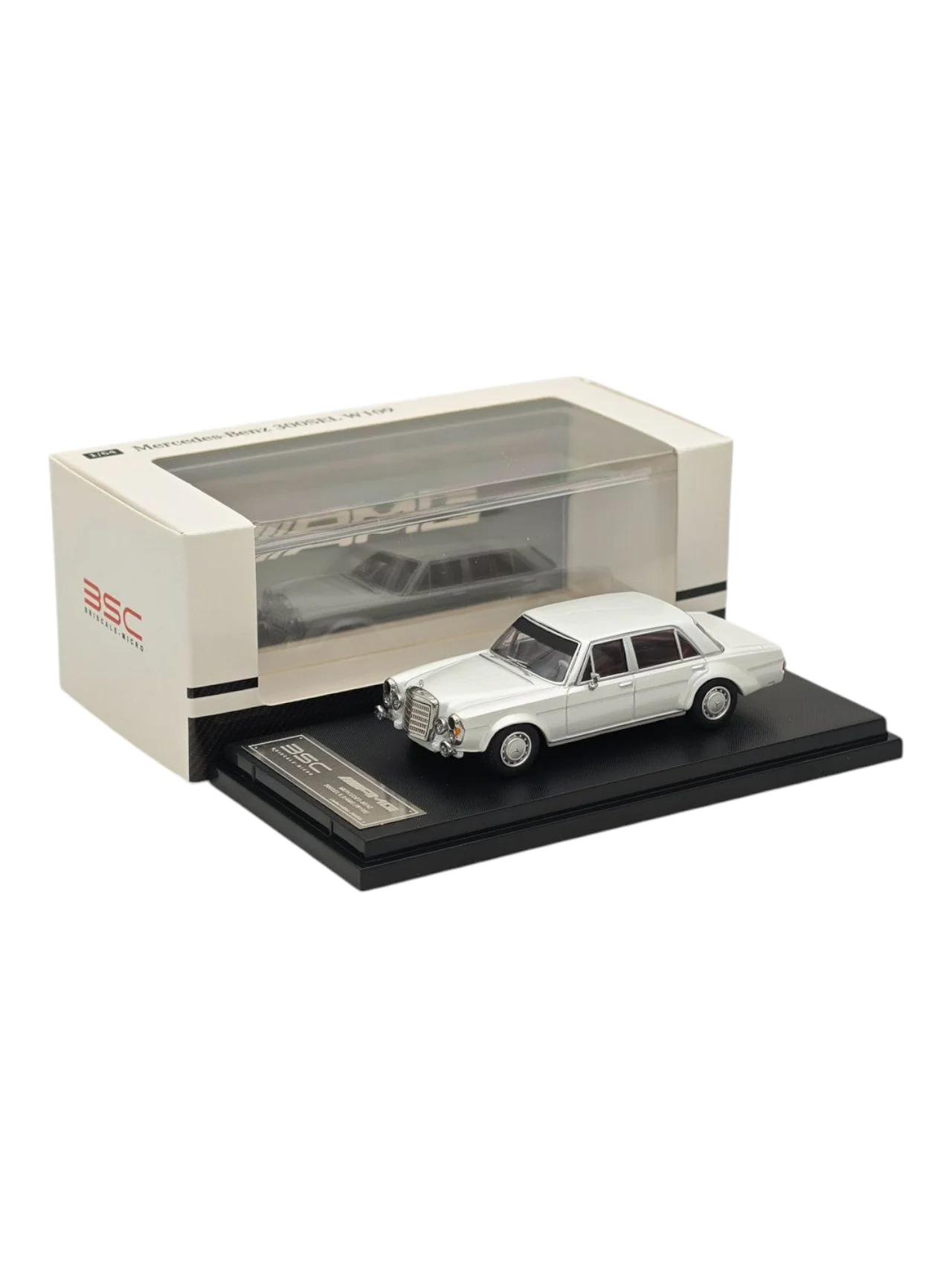 BSC Models Mercedes-Benz 300SEL W 109 Premium Diecast 1:64 Scale (With Acrylic Case) - Image 5