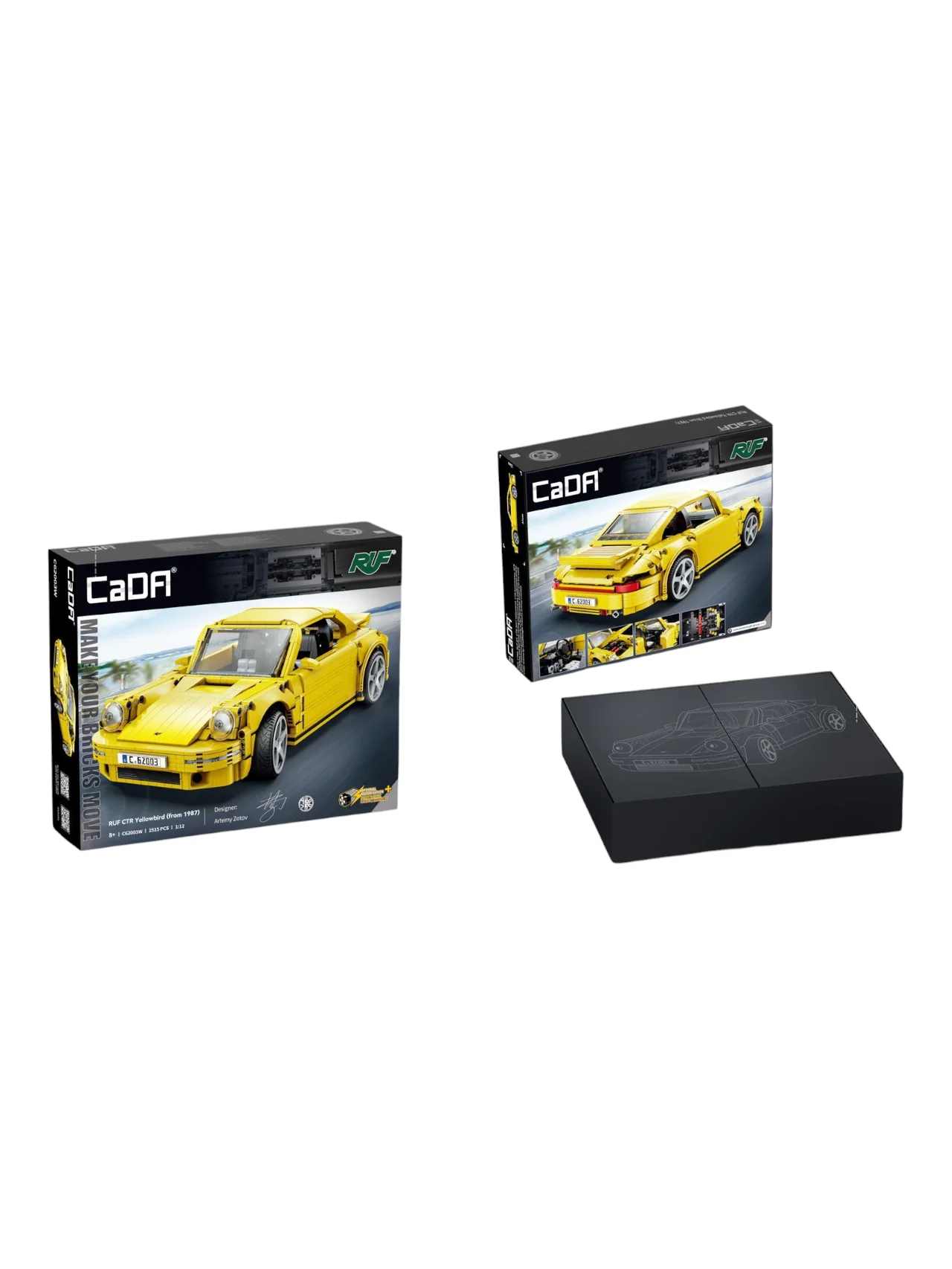 CaDa RUF CTR 2017 Yellowbird Dual Mode Control 1:12