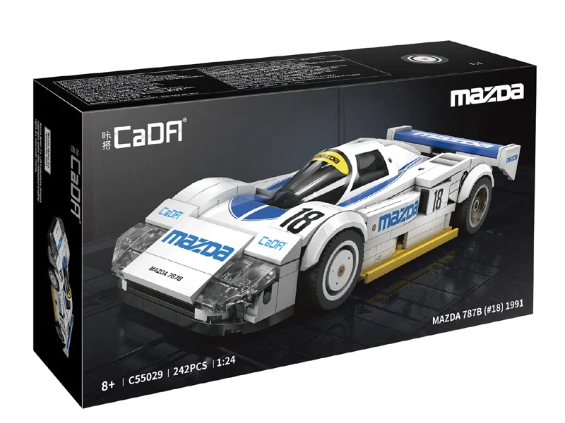 CaDA MAZDA 787B 1:24 | 242 PCS - Image 2