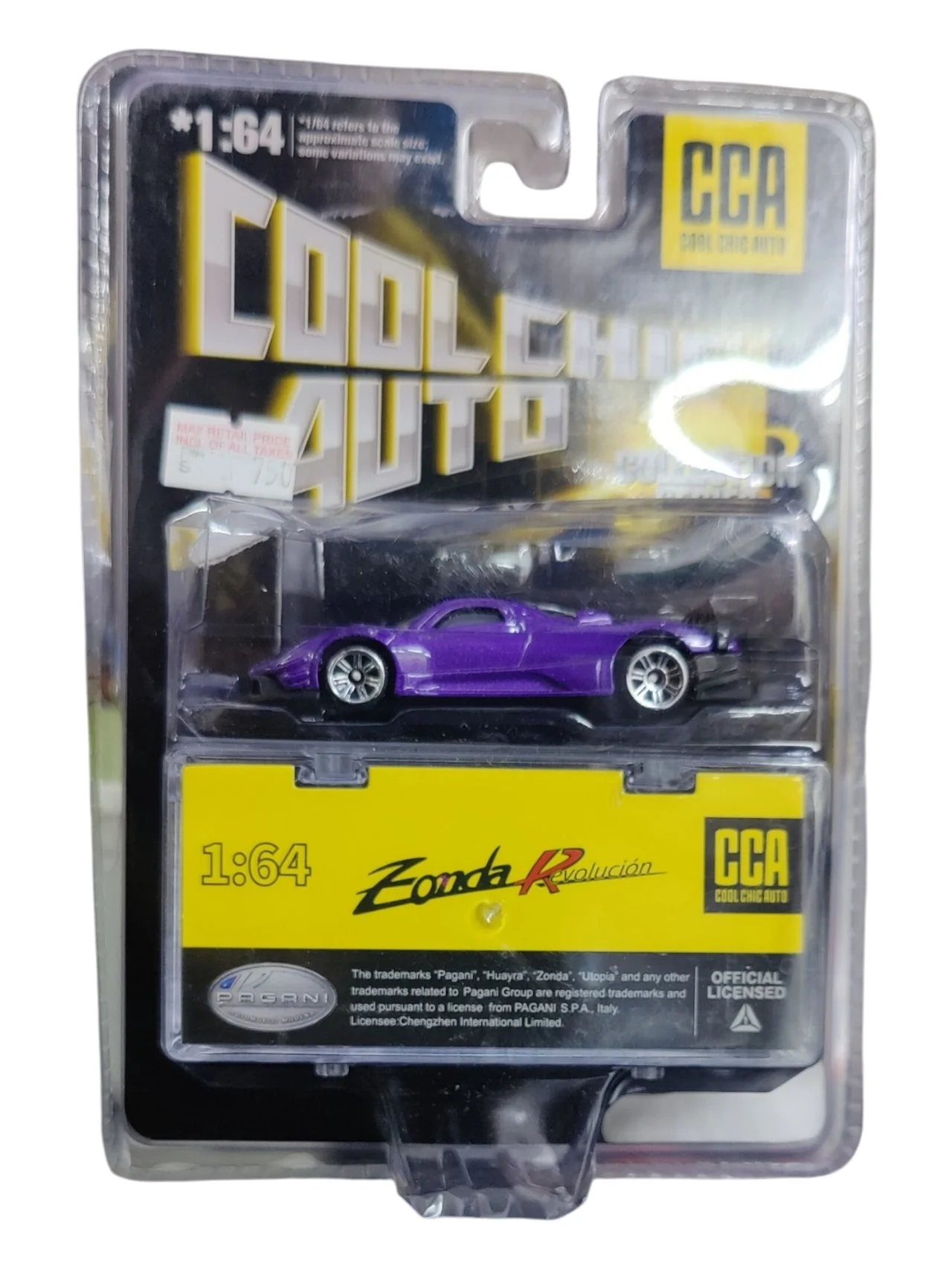 CCA Collection Series Pagani Revolution 1:64 Scale (With Acrylic Case) - Image 2