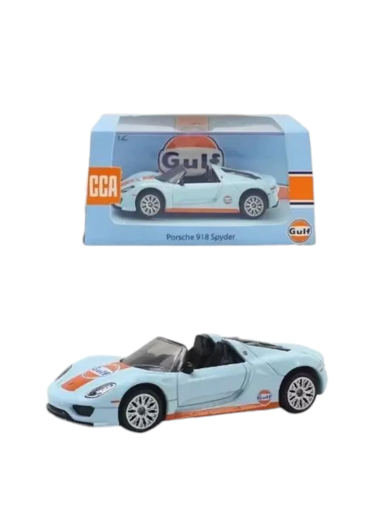 CCA Porsche 918 Spyder 1:64 Scale Diecast (With Acrylic Case) - Image 2