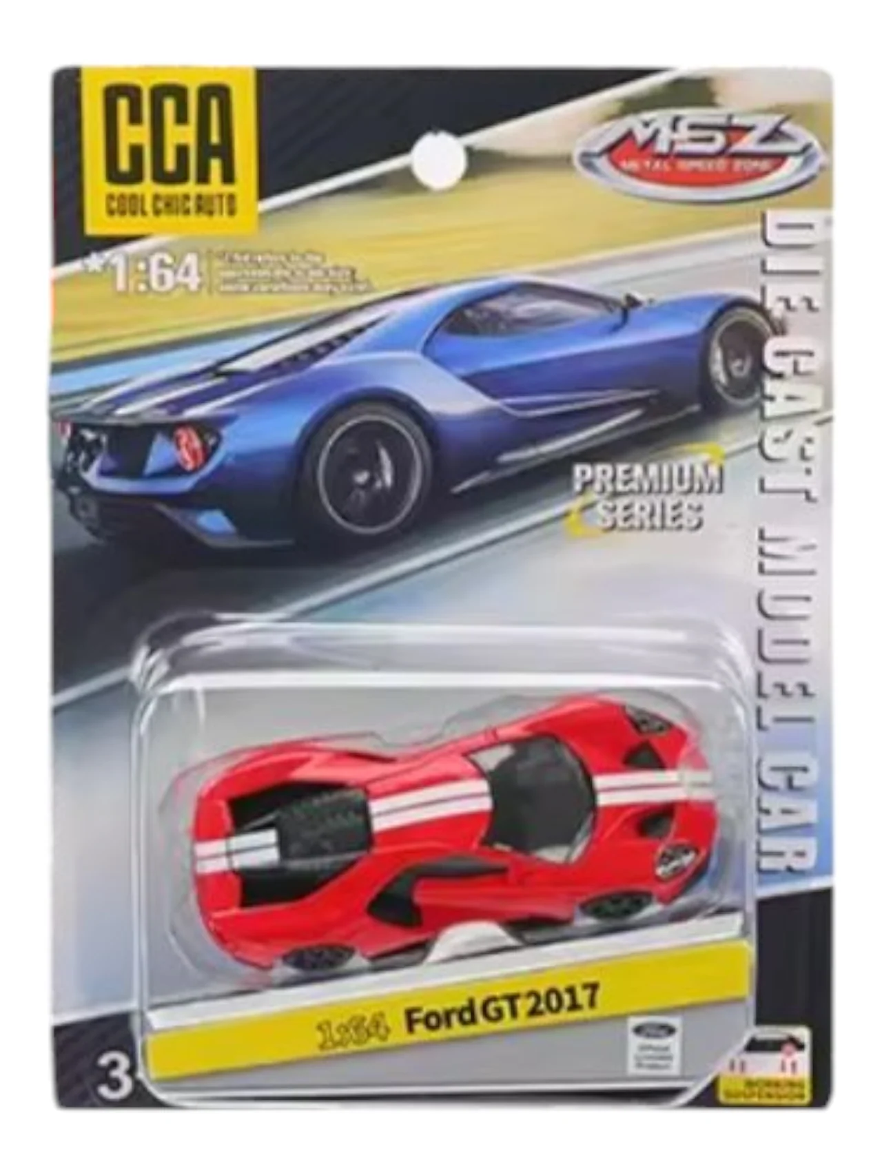 CCA Premium Series Ford GT 2017 1:64 Scale - Image 2