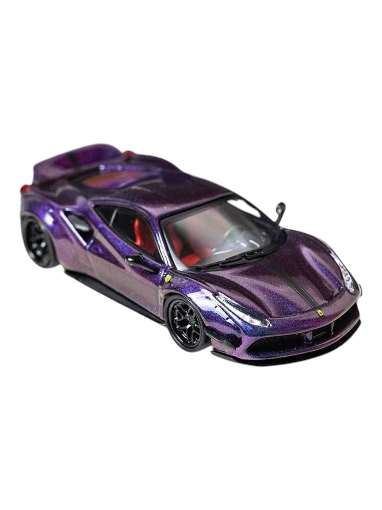 CM Model 1/64 Scale Ferrari 488 LBWK Chameleon Diecast - Image 2