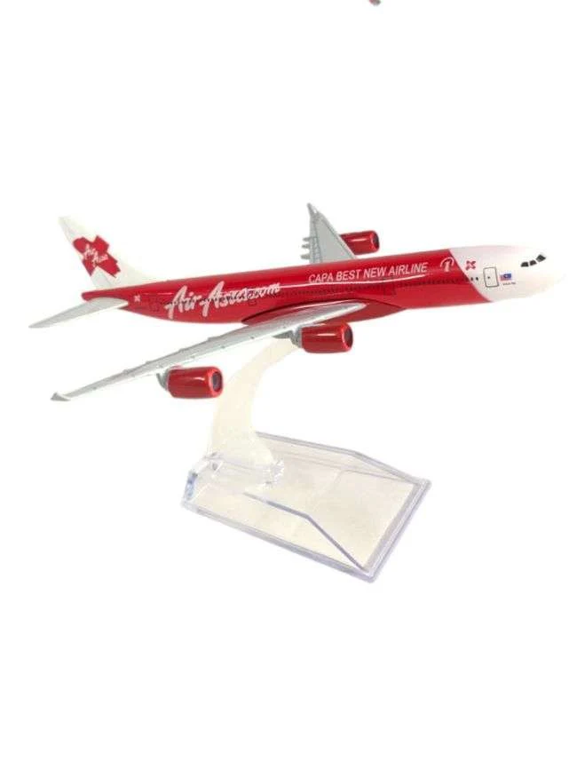 Diecast Airplane Aircraft Model Air Asia - Image 2