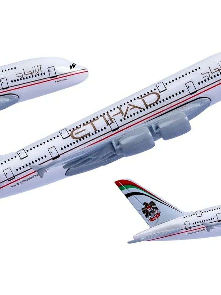 Diecast Airplane Aircraft Model Etihad - Image 3