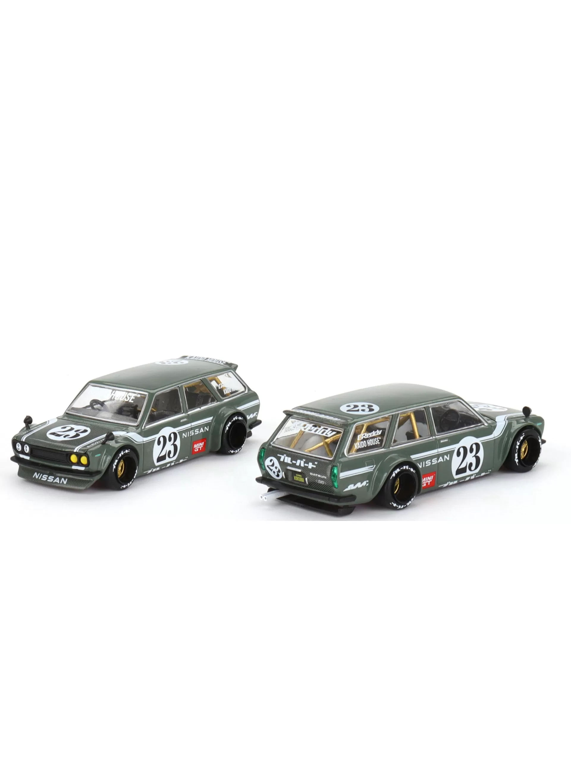 EXCLSUIVE Mini gt Kaido House Nissan Number 076 - Image 3