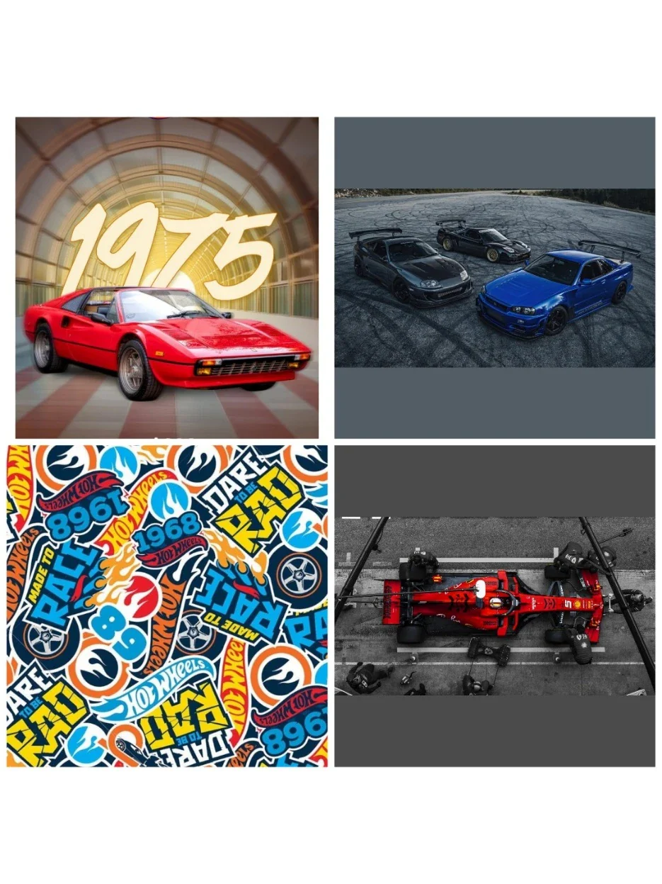 EXCLUSIVE Car Poster BUY 1 GET 1 Free (random assortment) Size A4 - Image 4