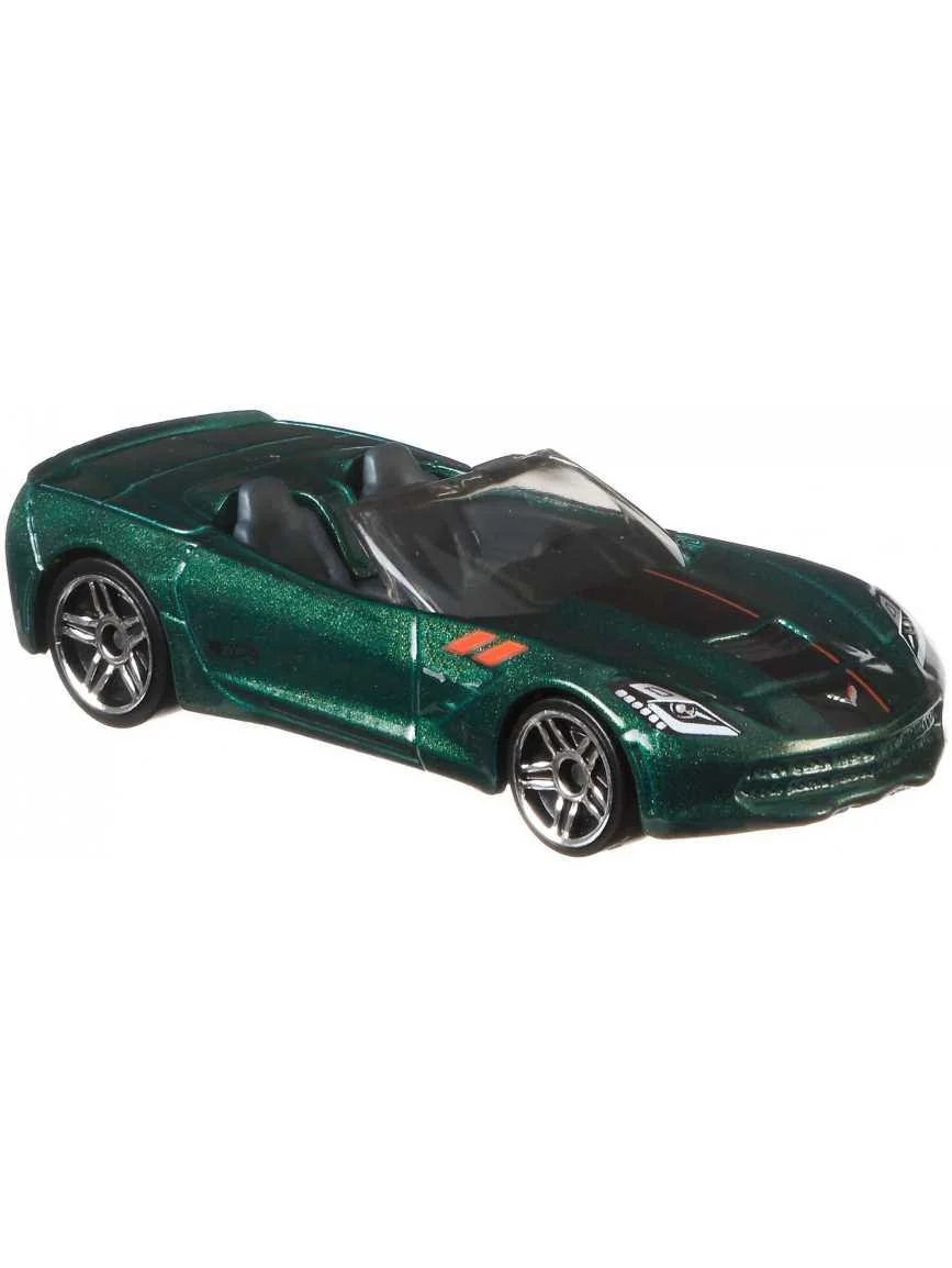 Hotwheels 14 Corvette Stingray imported mainline 1:64 scale - Image 2