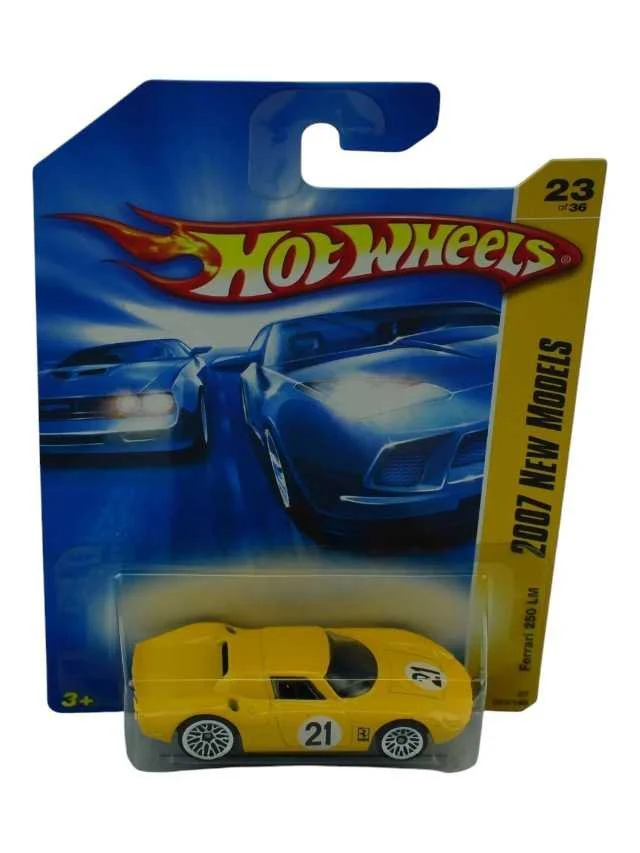 Exclusive Hotwheels 2007 New Models Ferrari 250 LM - Image 3