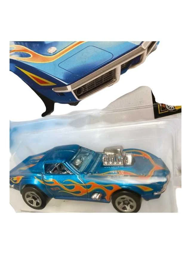 Hotwheels '68 Corvette -Gas Monkey Garage imported mainline 1:64 scale - Image 2