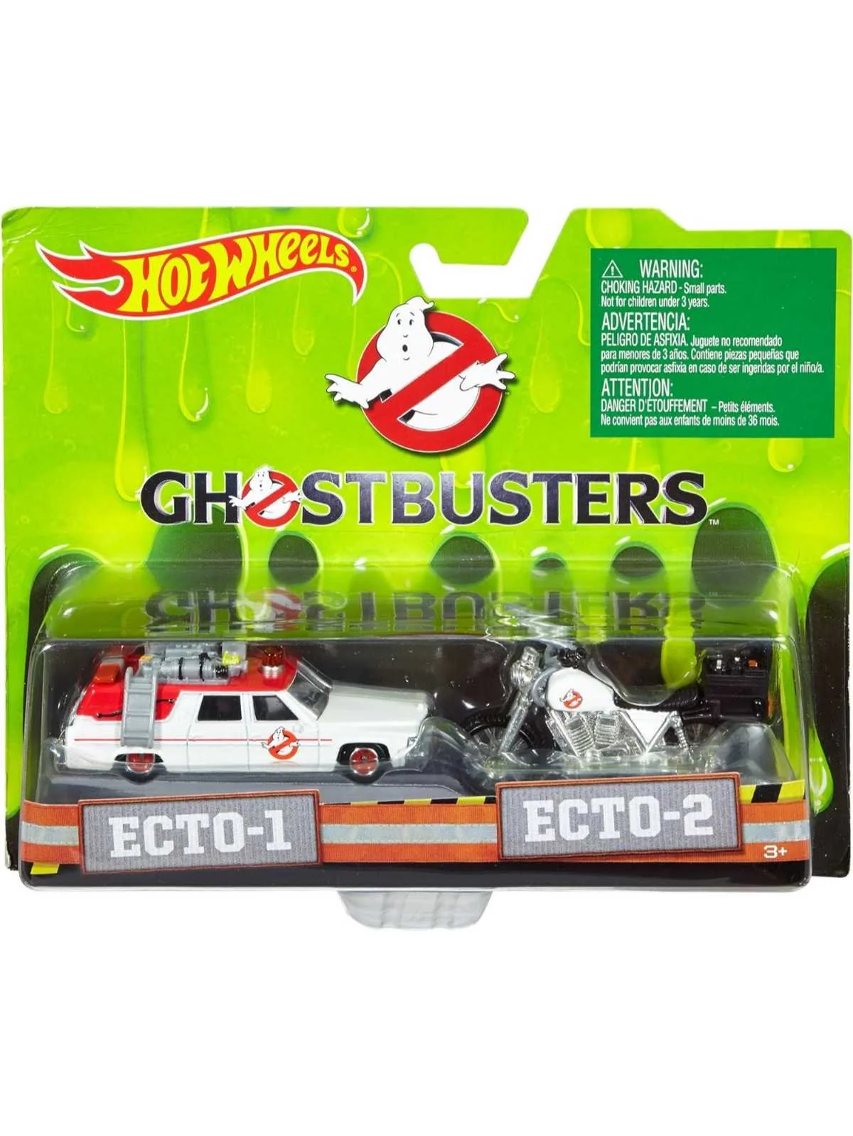 EXCLUSIVE Hotwheels Ghostbusters Ecto-1 & Ecto-2