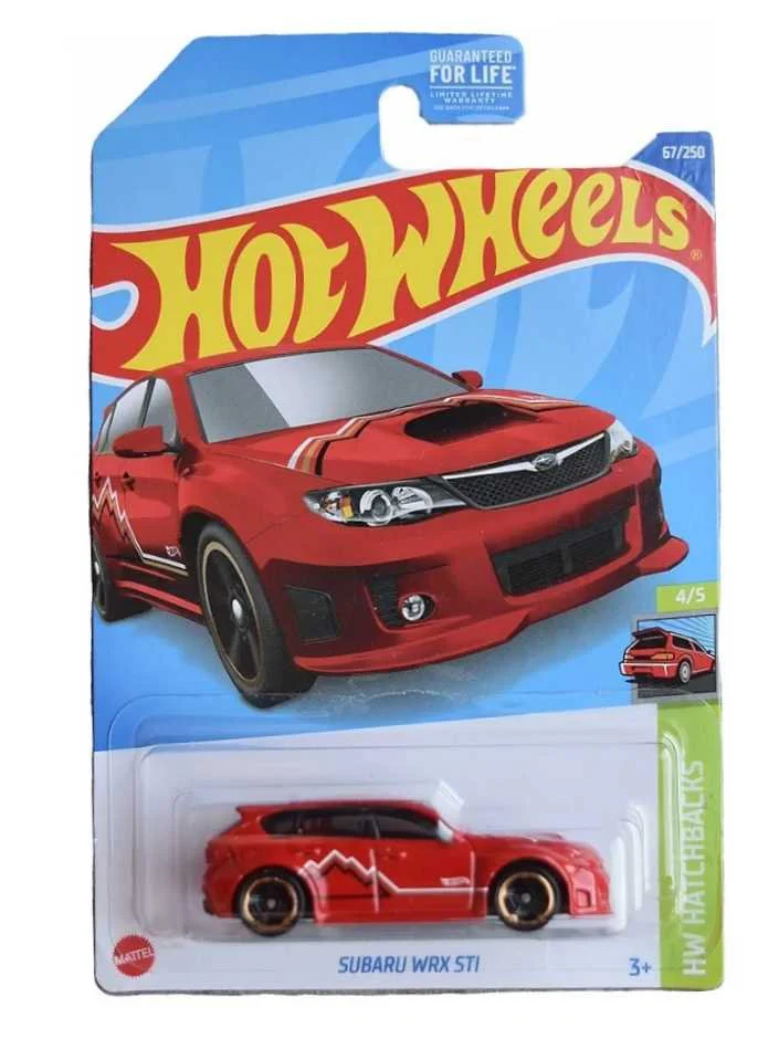 EXCLUSIVE Hotwheels Subaru WRX STI Imported Mainline 1:64 Scale