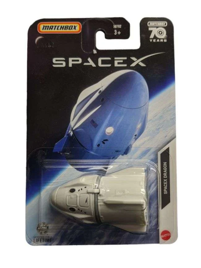 Matchbox Spacex Dragon imported mainline 1:64 Scale