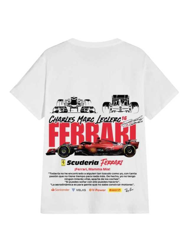 Drift culture Ferrari edition oversize tshirt - Image 2