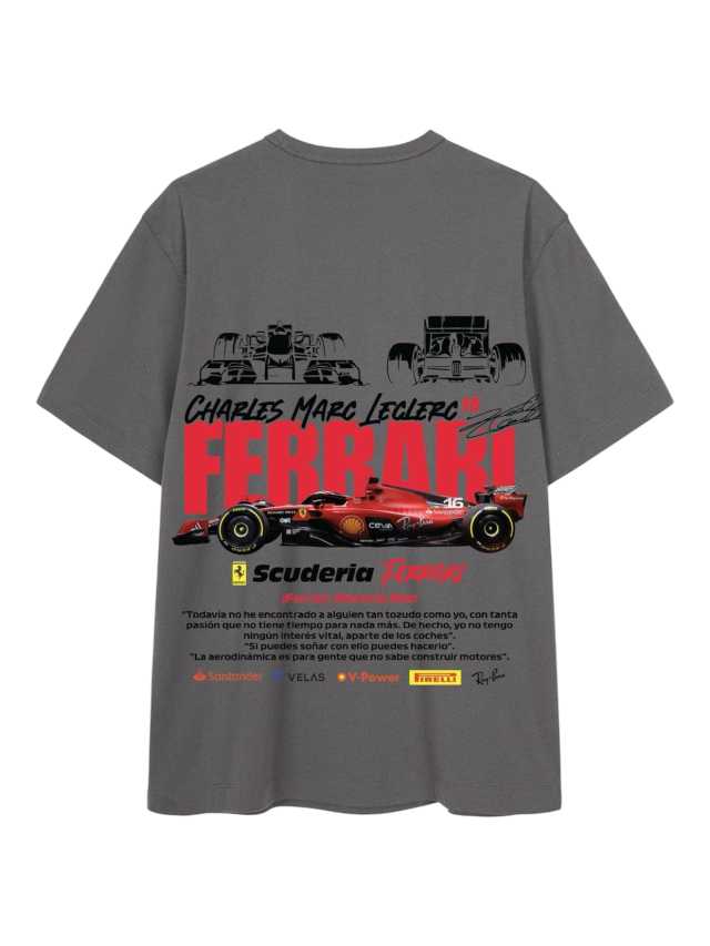 Drift culture Ferrari edition oversize tshirt - Image 4
