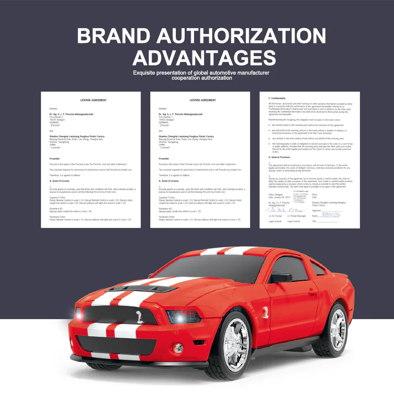Ford Mustang Shelby GT500 1:60 Scale Remote Control (RC) - Image 7