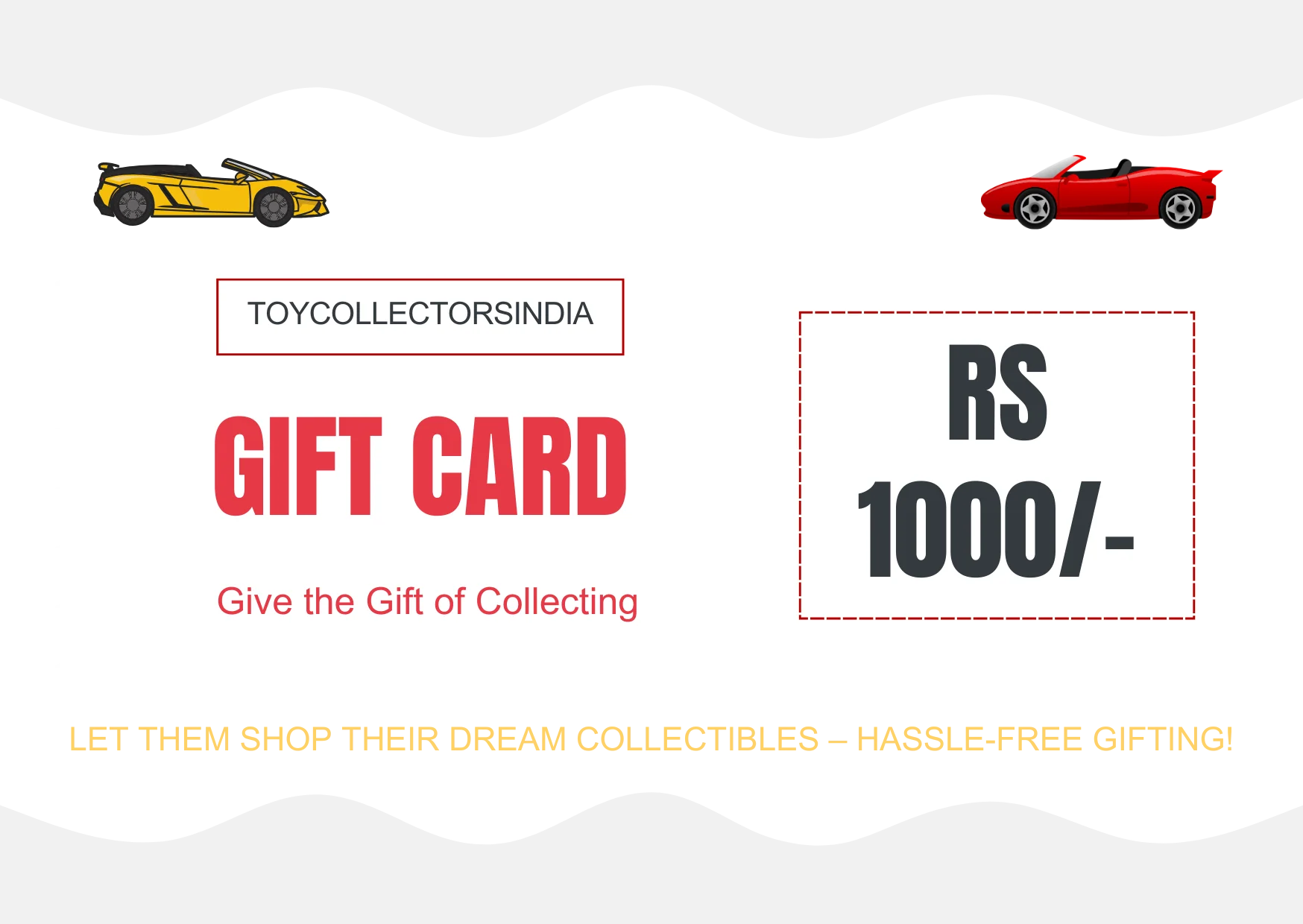 Give the Gift of Collecting – Toy Collectors India Gift Cards! - Image 3