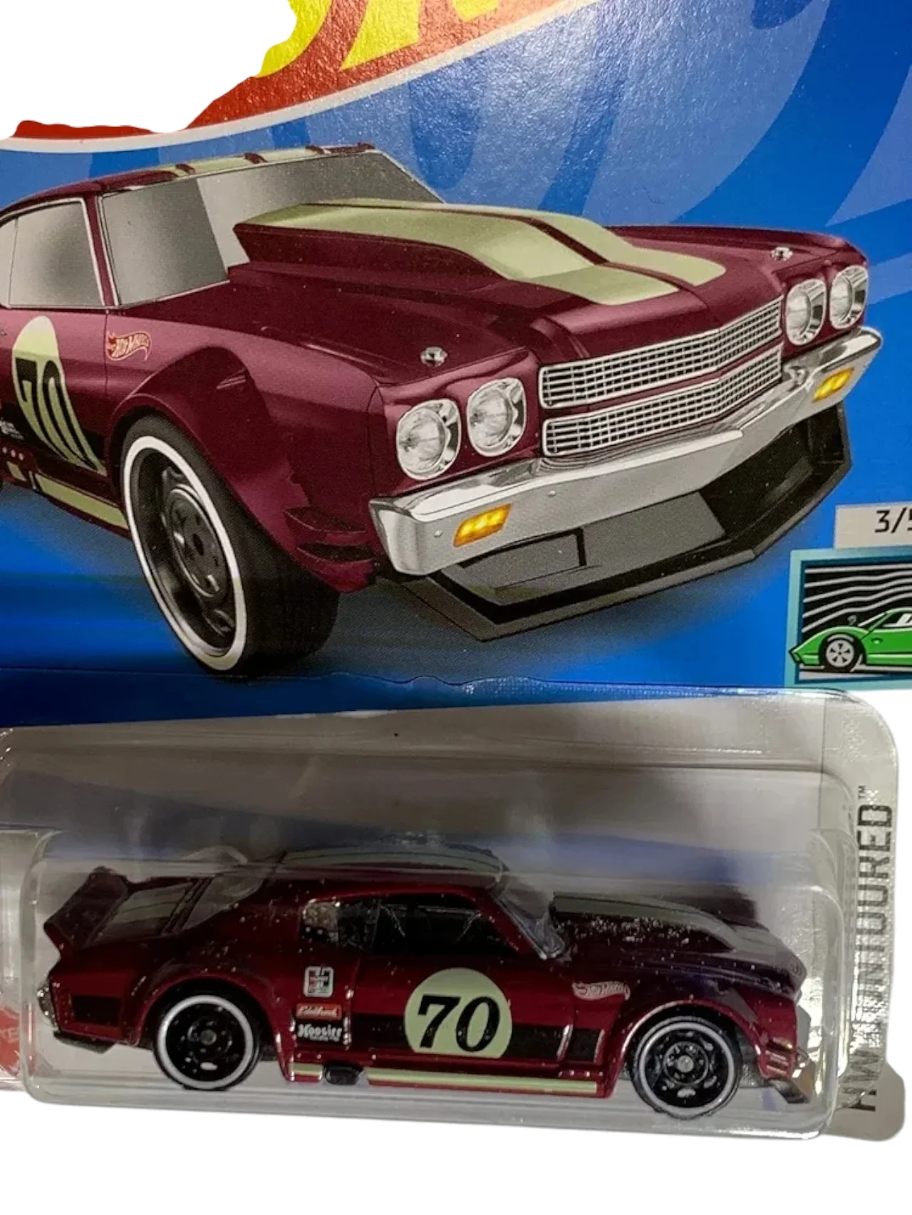 Hot wheels '70 Chevy Chevelle imported mainline 1:64 Scale