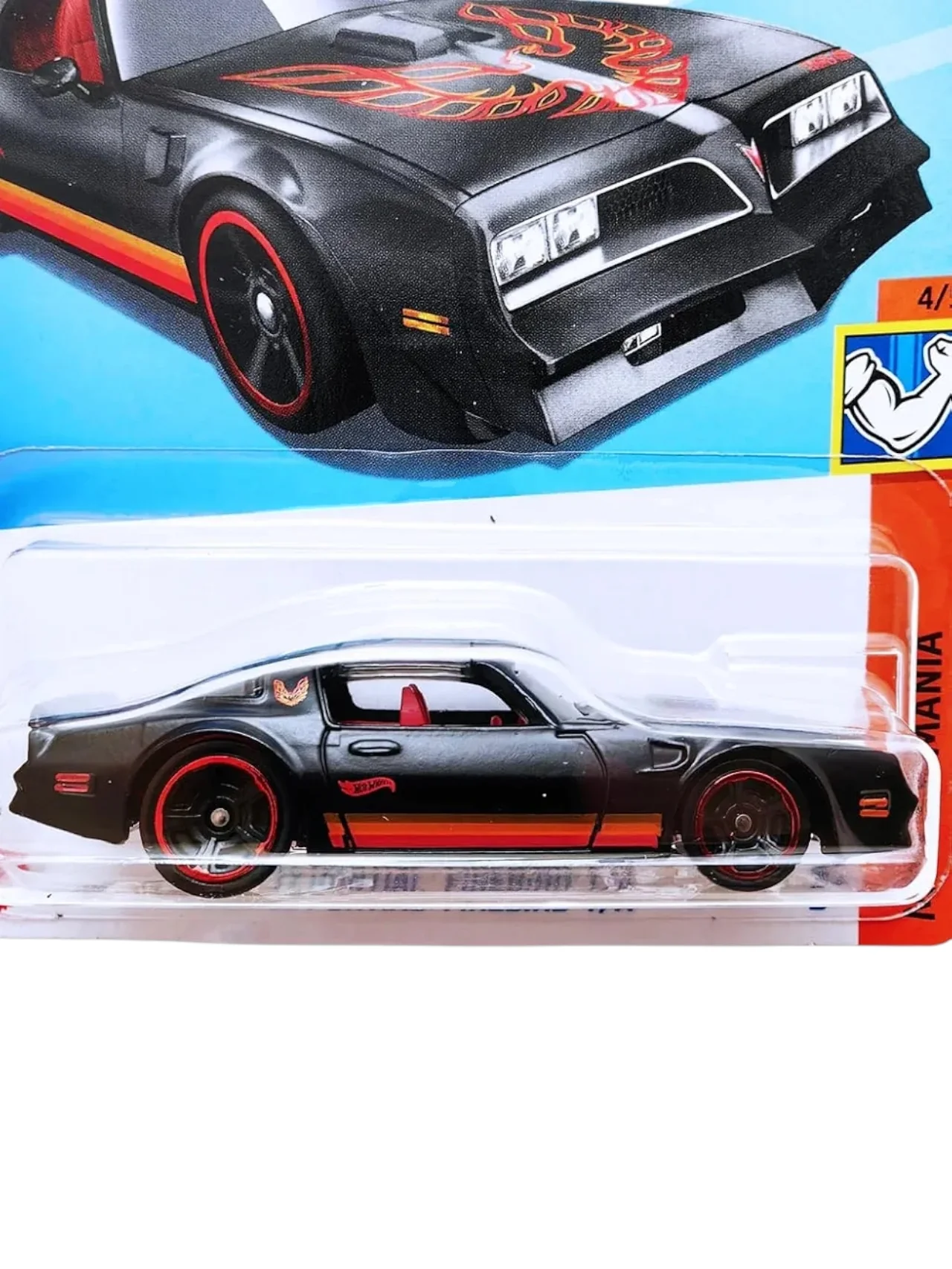 Hot wheels '77 pontiac firebird T/A imported mainline 1:64 Scale - Image 2