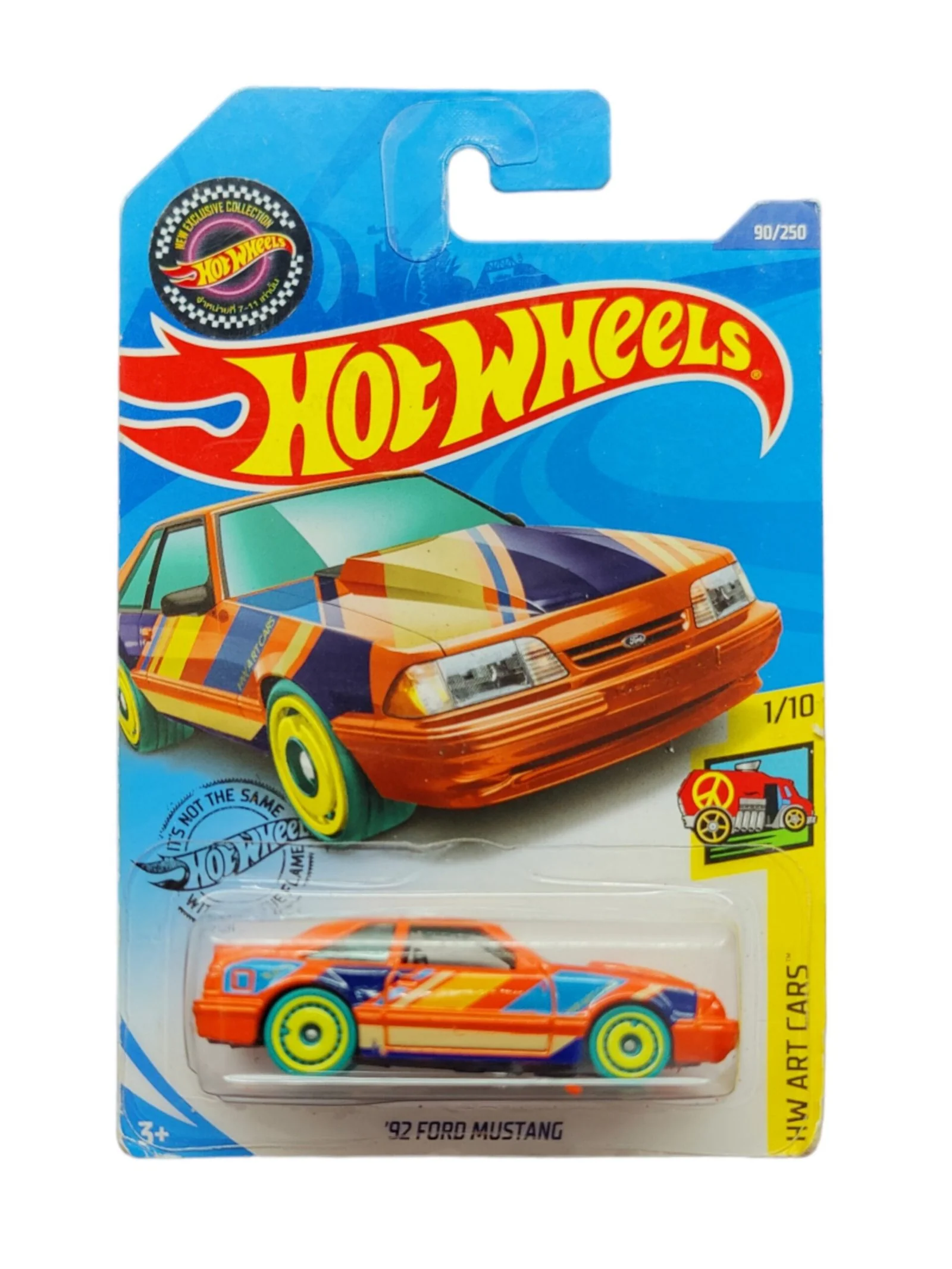 Hot Wheels 92 Ford Mustang Imported Mainline 1:64 Scale GHC13-D7C5