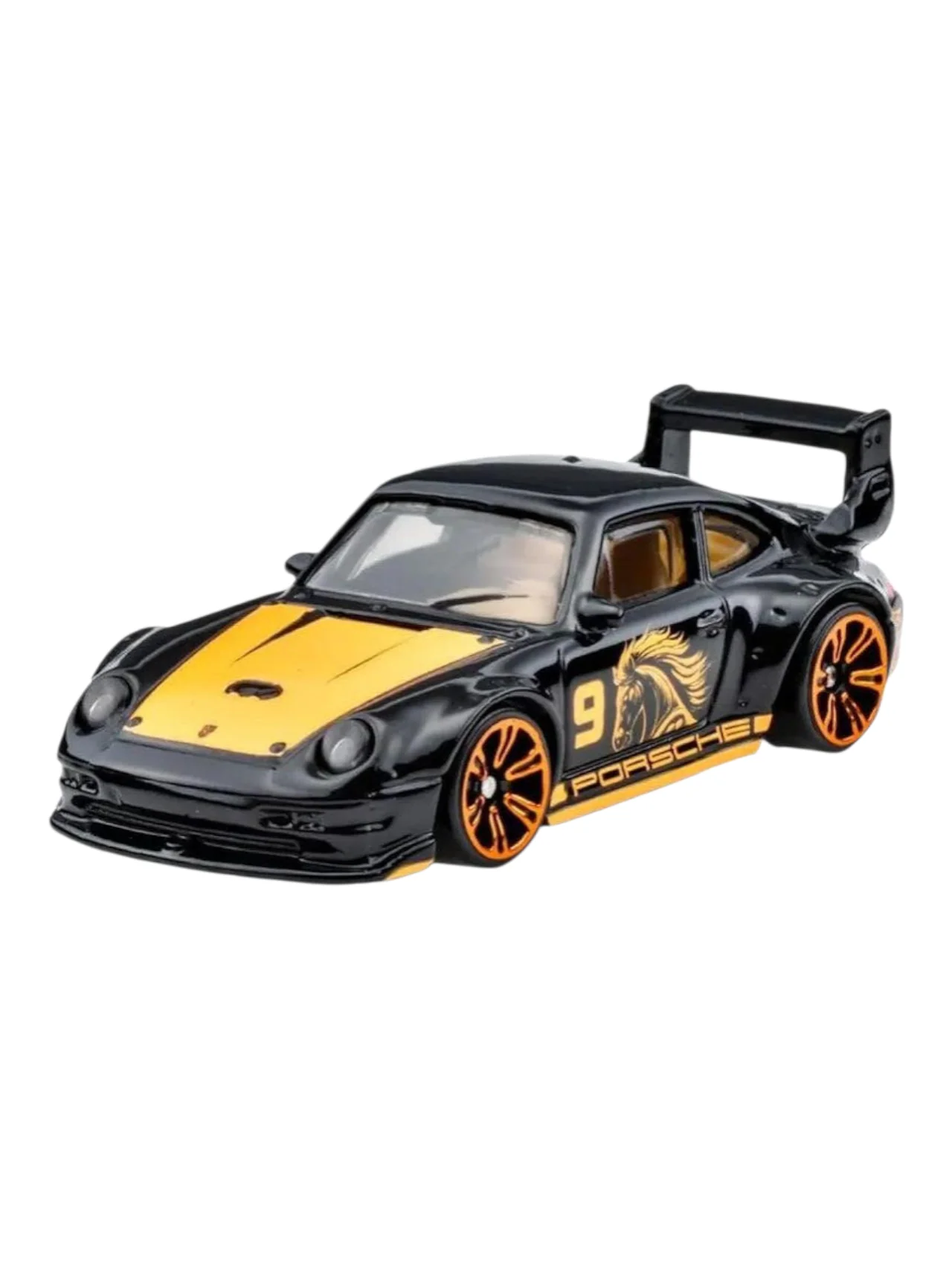 Hot Wheels Neon Speeders Porsche 993 GT2 Mainline Imported 1/64 - Image 3