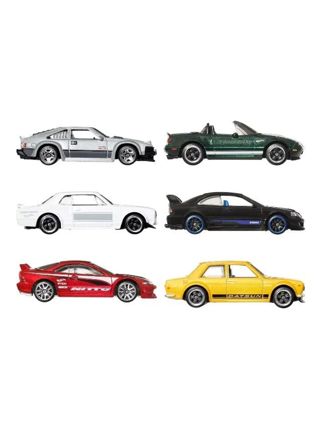 Hot Wheels Silver Series 6 Cars Set - Image 3