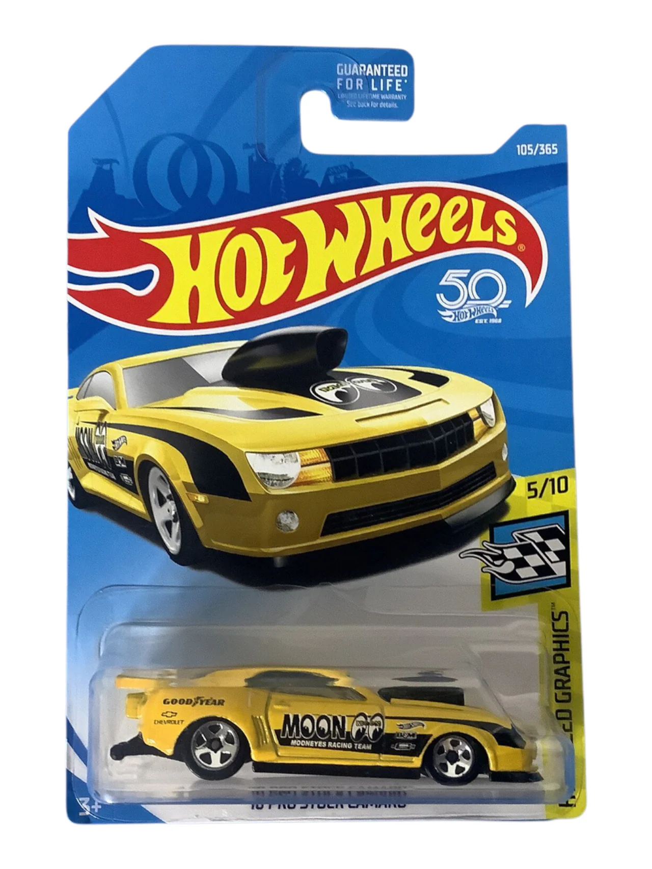 HotWheels 10 Pro Stock Camaro Imported Mainline 1:64 Scale
