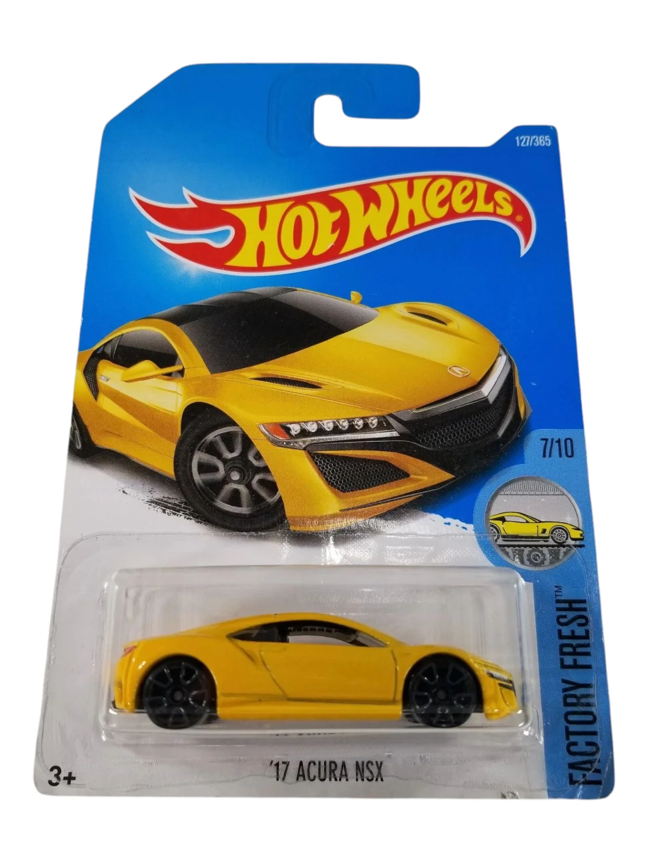 HotWheels 17 Acura NSX Imported Mainline 1:64 Scale