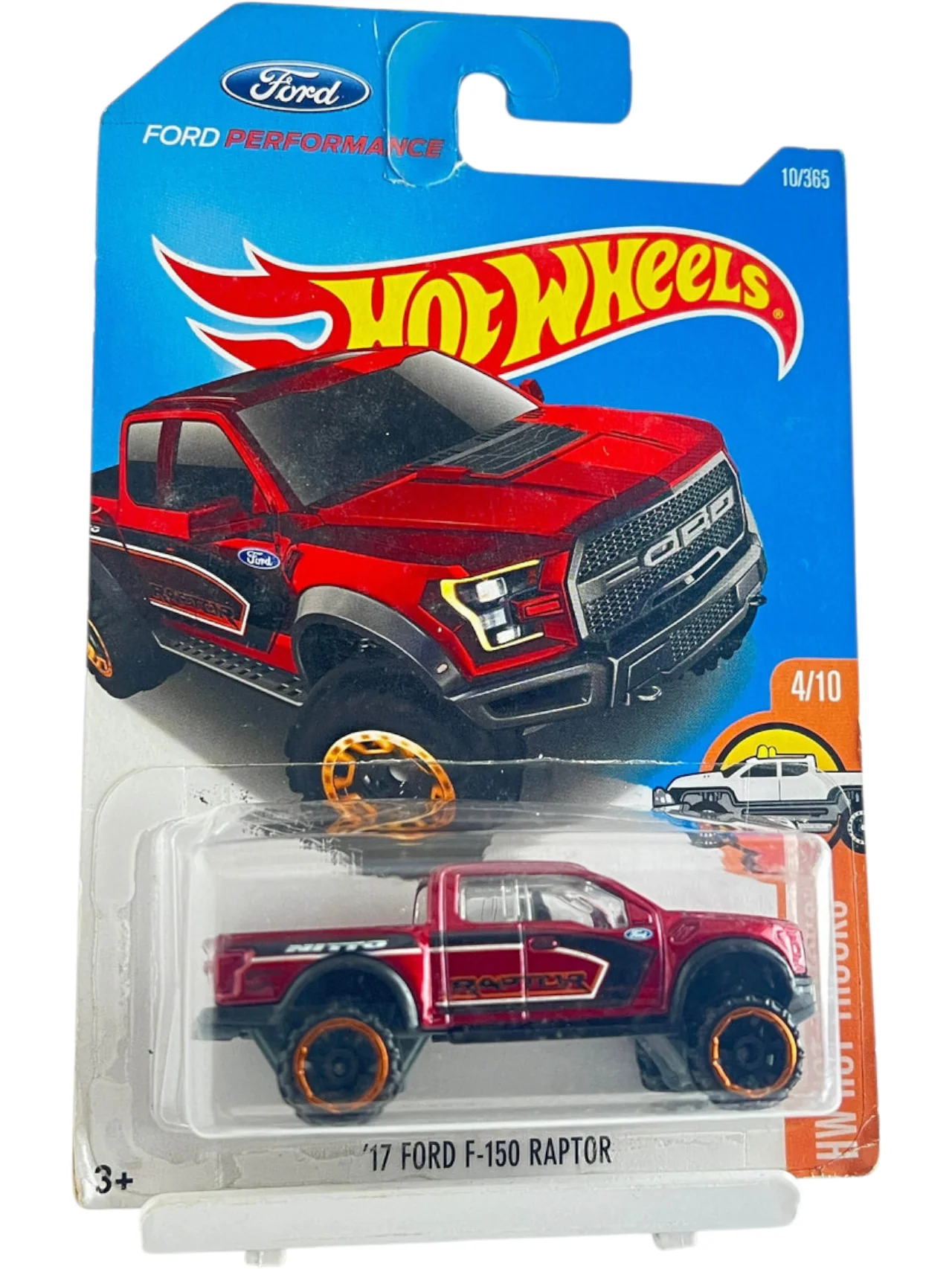 HotWheels 17 Ford F-150 RAPTOR Imported mainline 1:64 Scale DTX72-D9B0B