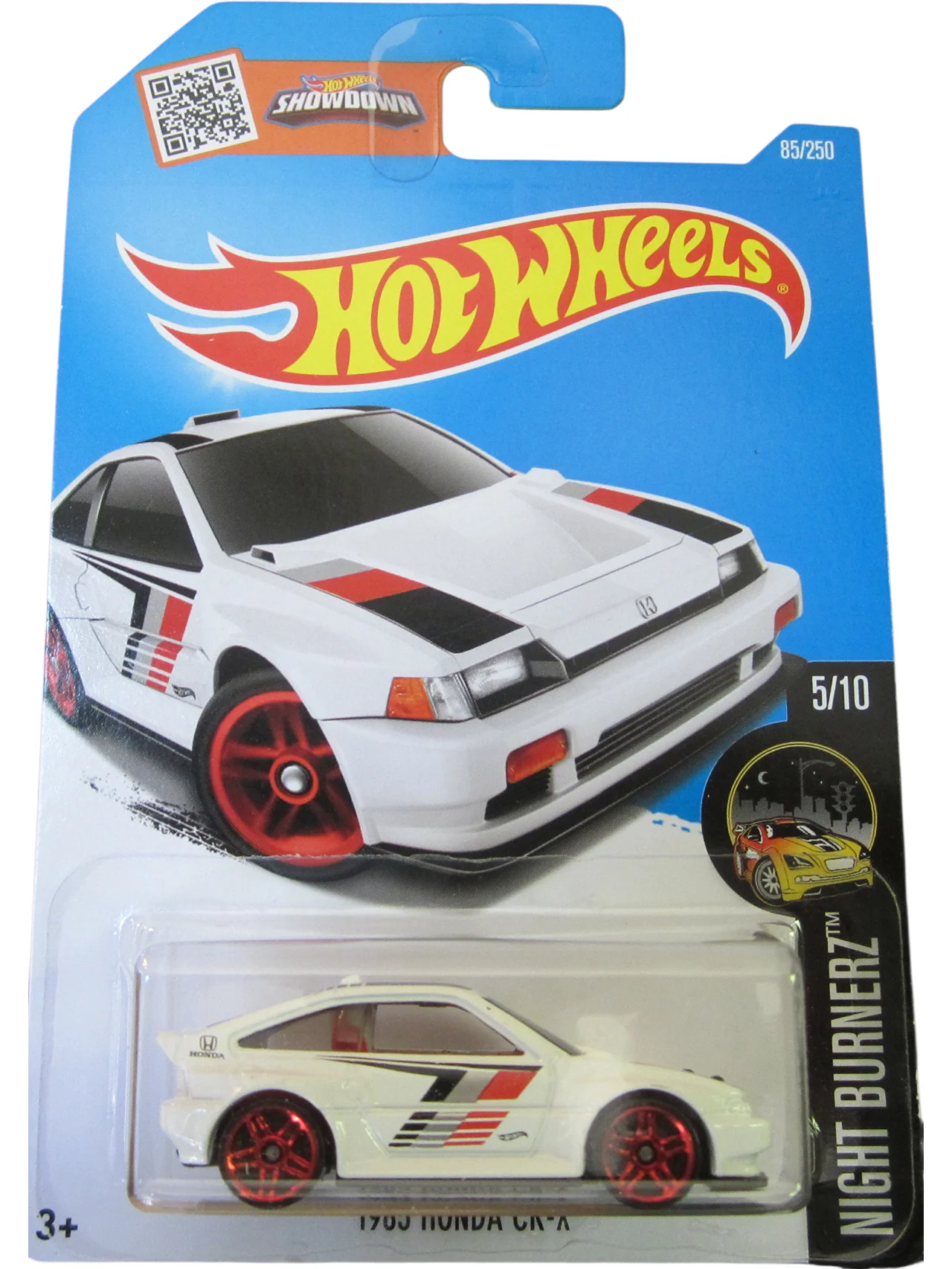 HotWheels 1985 Honda CR-X Imported mainline 1:64 Scale DHX24-D7B3 - Image 2