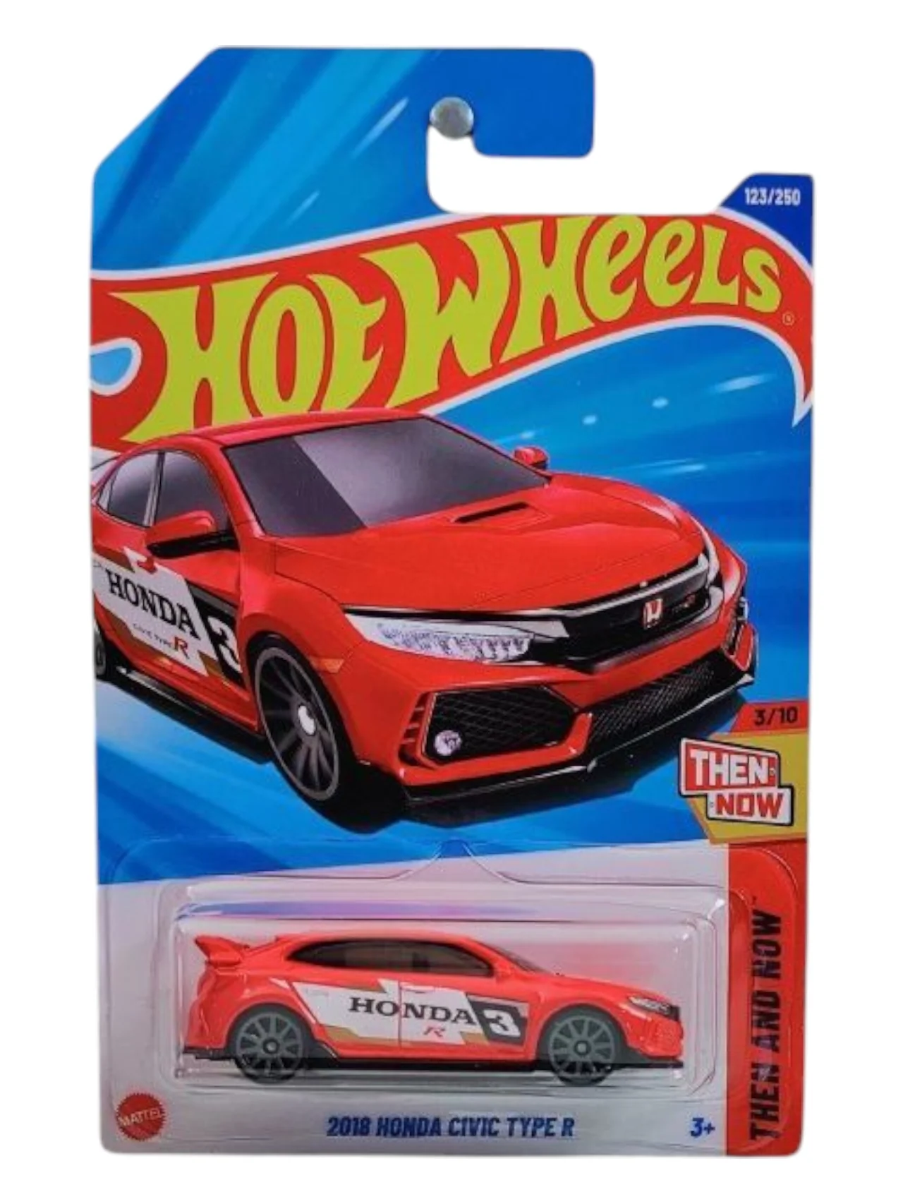 HotWheels 2018 Honda Civic Type R Imported Mainline 1:64 Scale HYY64-N7C5