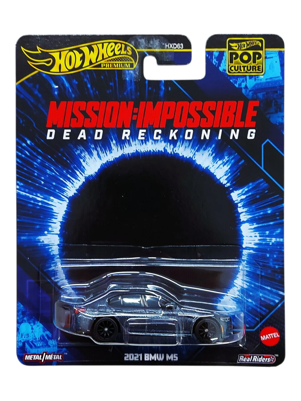 Hotwheels '2021 BMW M5 Mission Impossible Dead Reckoning POP Culture Imported Premium 1:64 Scale - Image 2