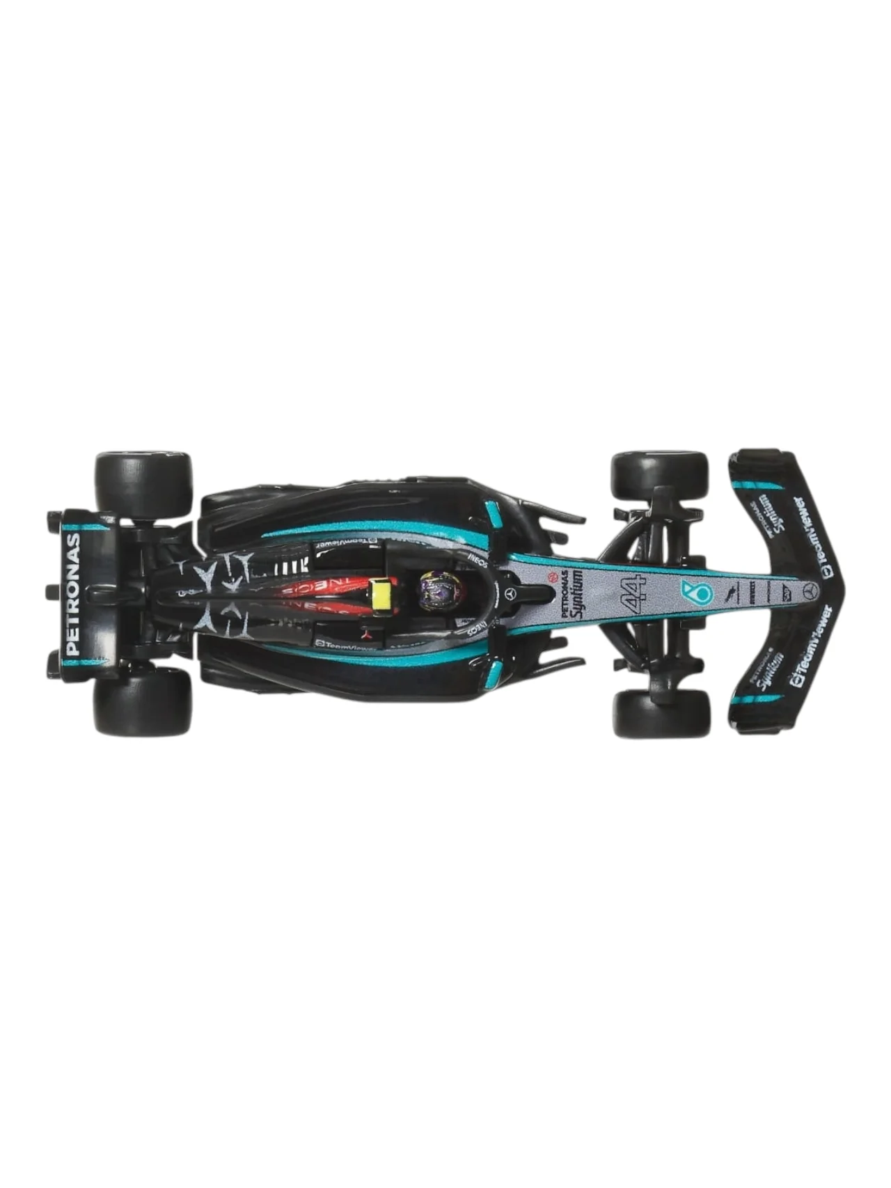 Hotwheels 2024 formula 1 Mercedes -amg petronas formula 1 team (#44) imported premium 1:64 Scale - Image 2