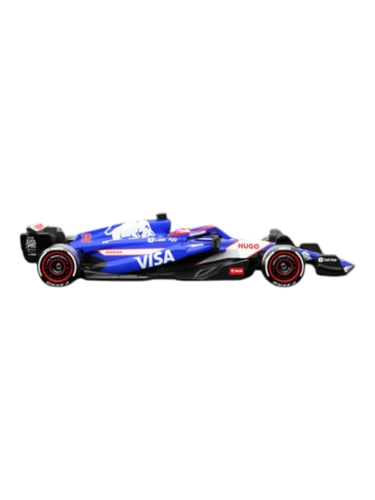 Hotwheels 2024 formula 1 visa cash app rb formula 1 team (#30) imported premium 1:64 Scale - Image 4