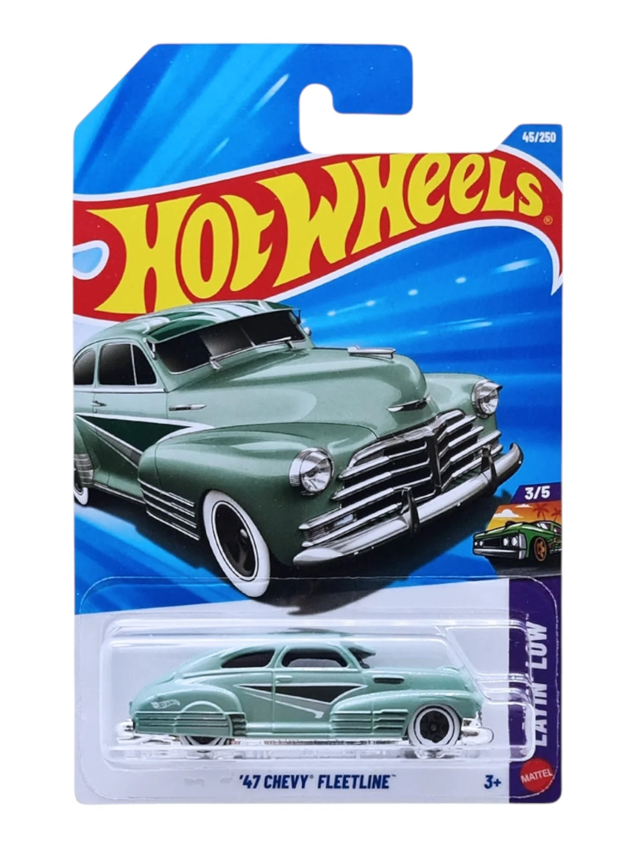 Hotwheels '47 chevy fleetline imported mainline 1:64 Scale