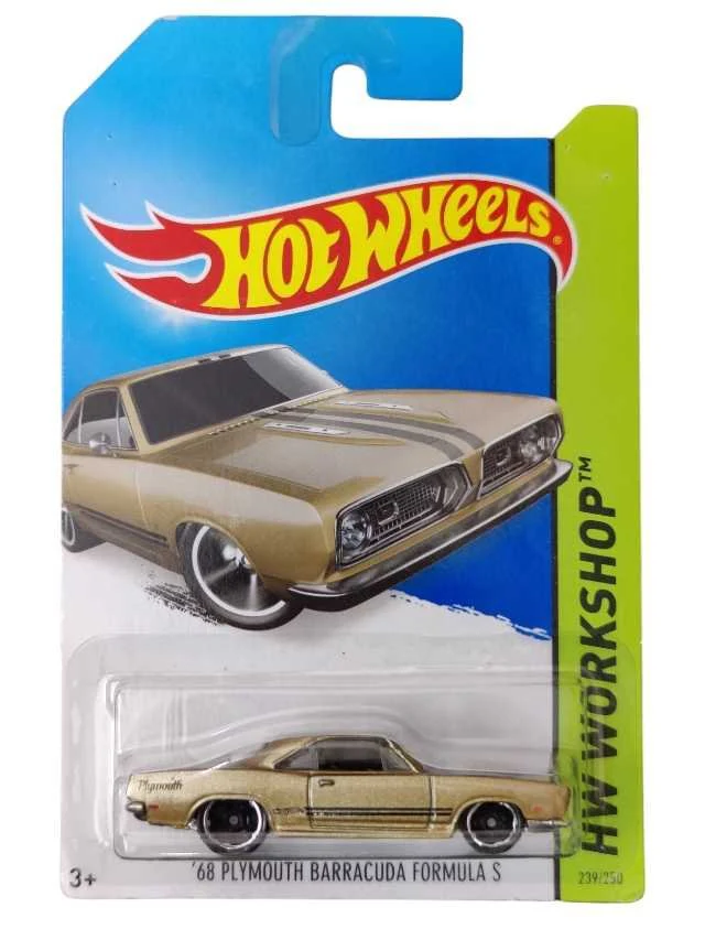 Hotwheels 68 Plymouth barracuda formula a